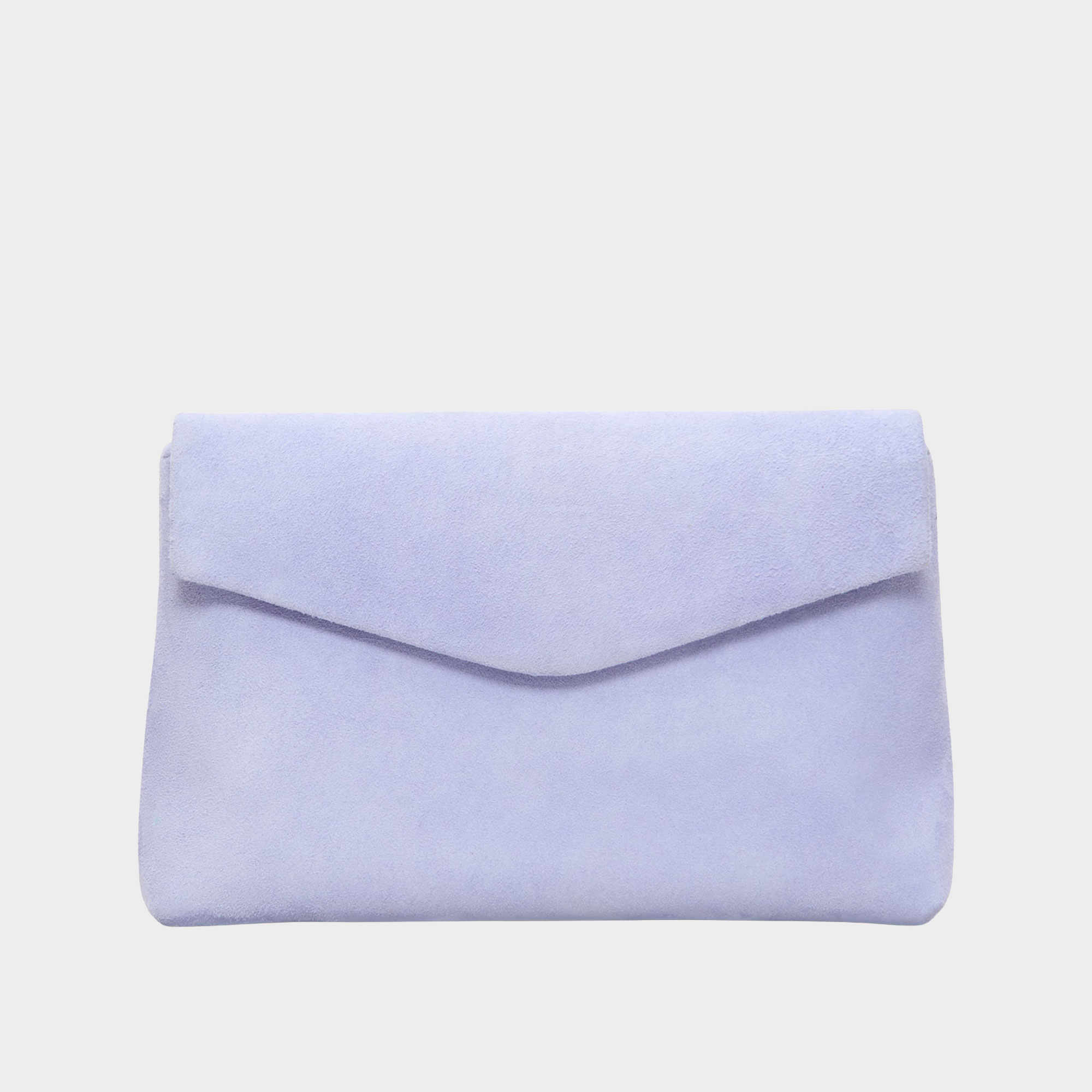 Envelope Suede Clutch