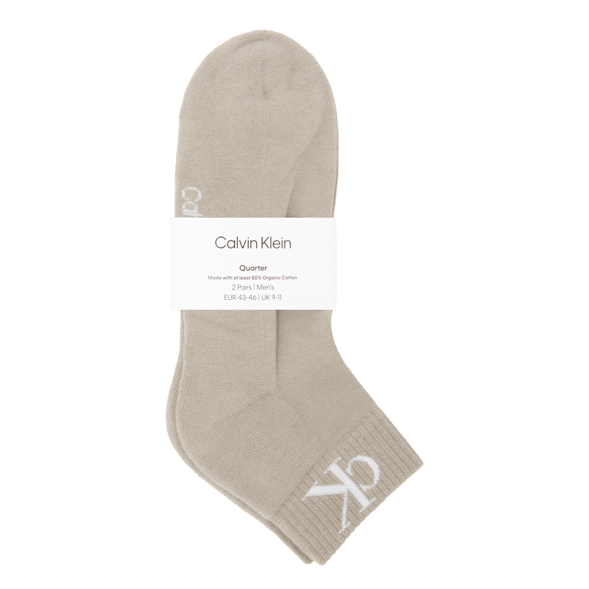 Calvin Klein Three-Pack Monogram Logo Quarter Socks - Bild 3