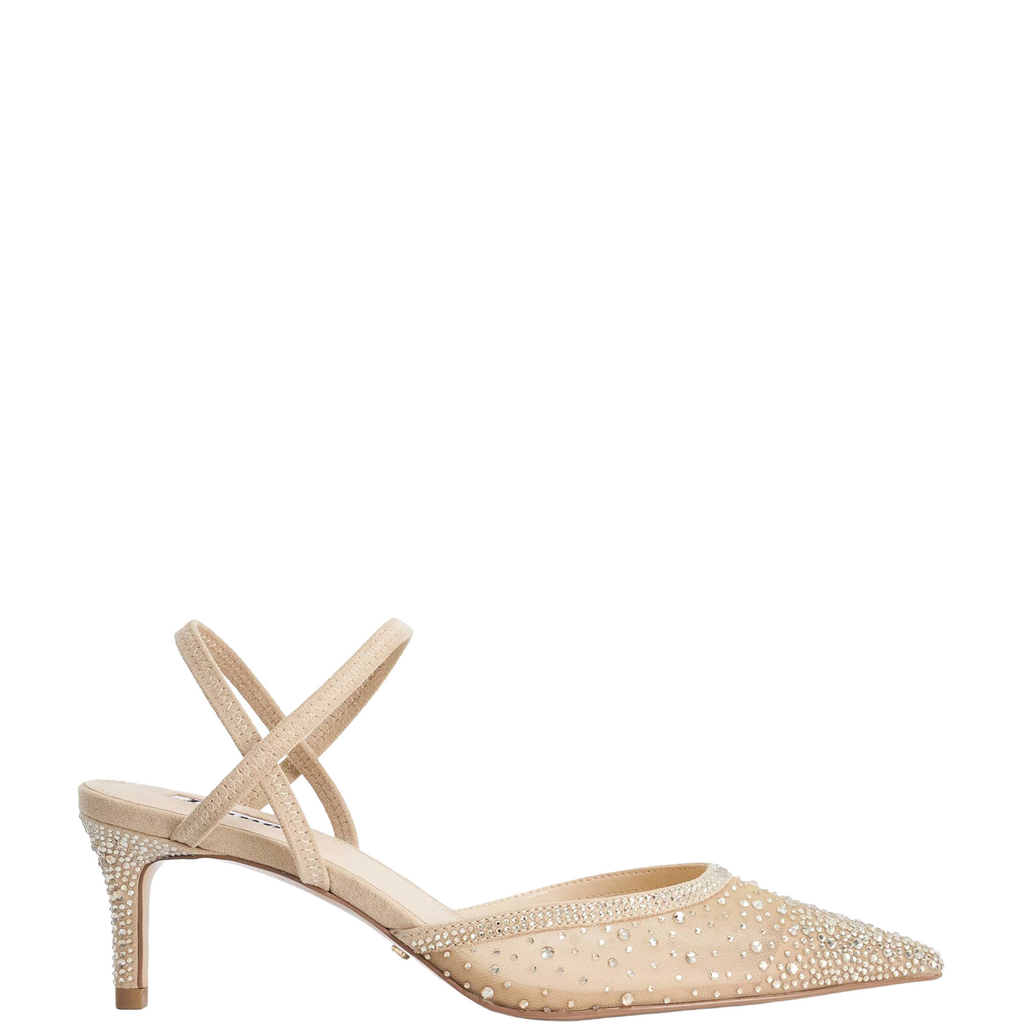 Charismatic Diamante Slingback Pumps