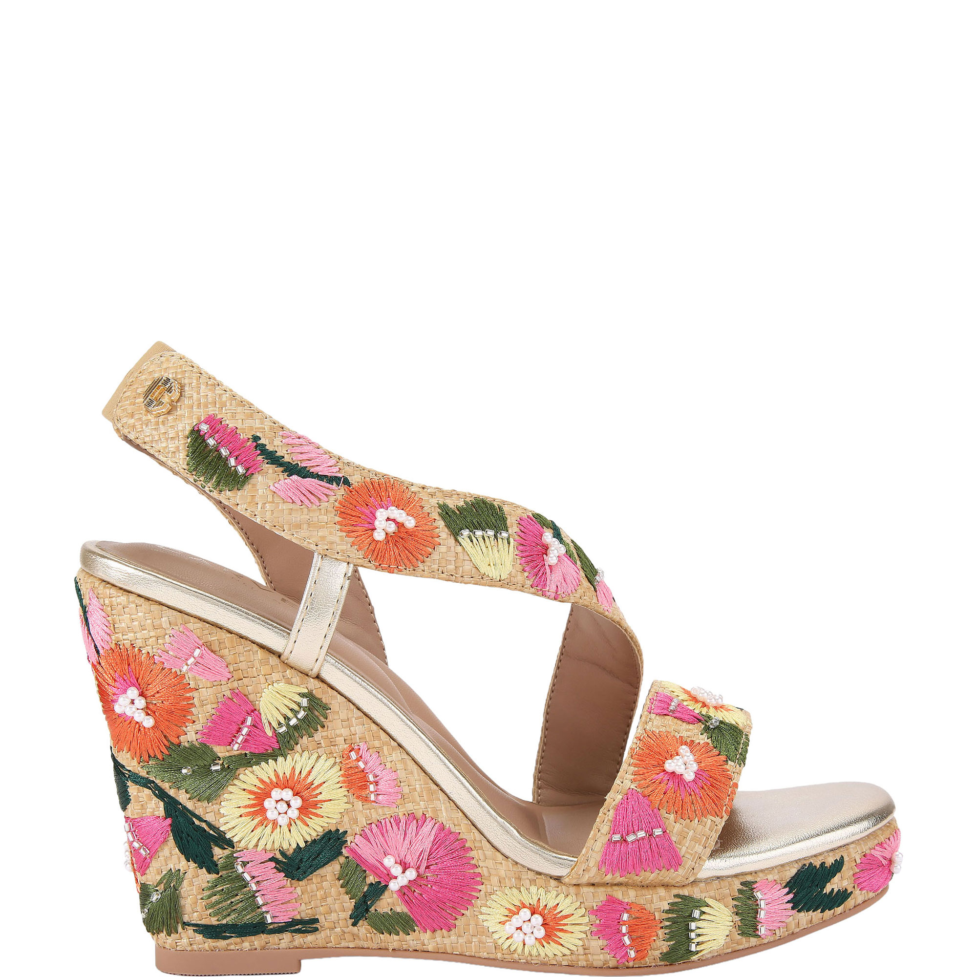 Gala 110 Embroidered Wedges