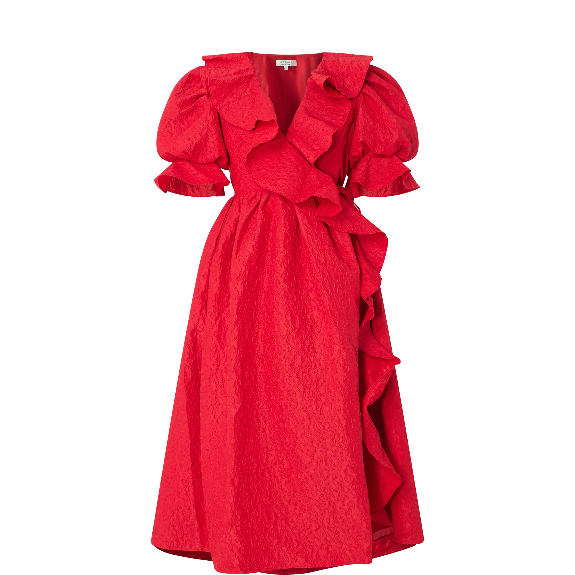 Array Wrap Dress