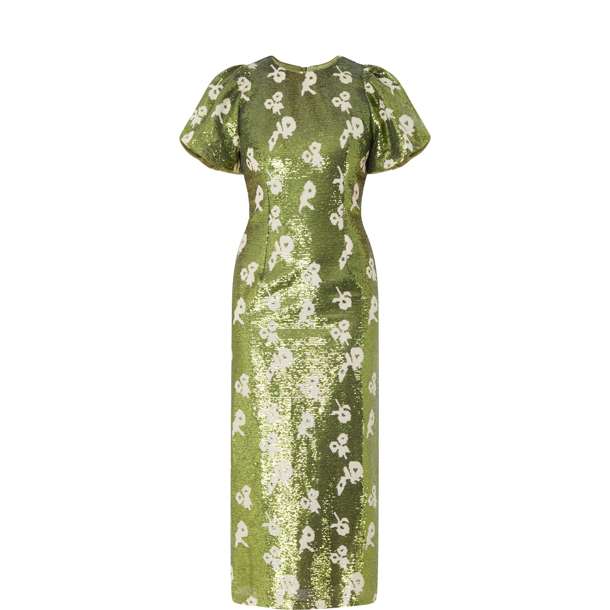 &Egrave;clat Floral Sequin Dress