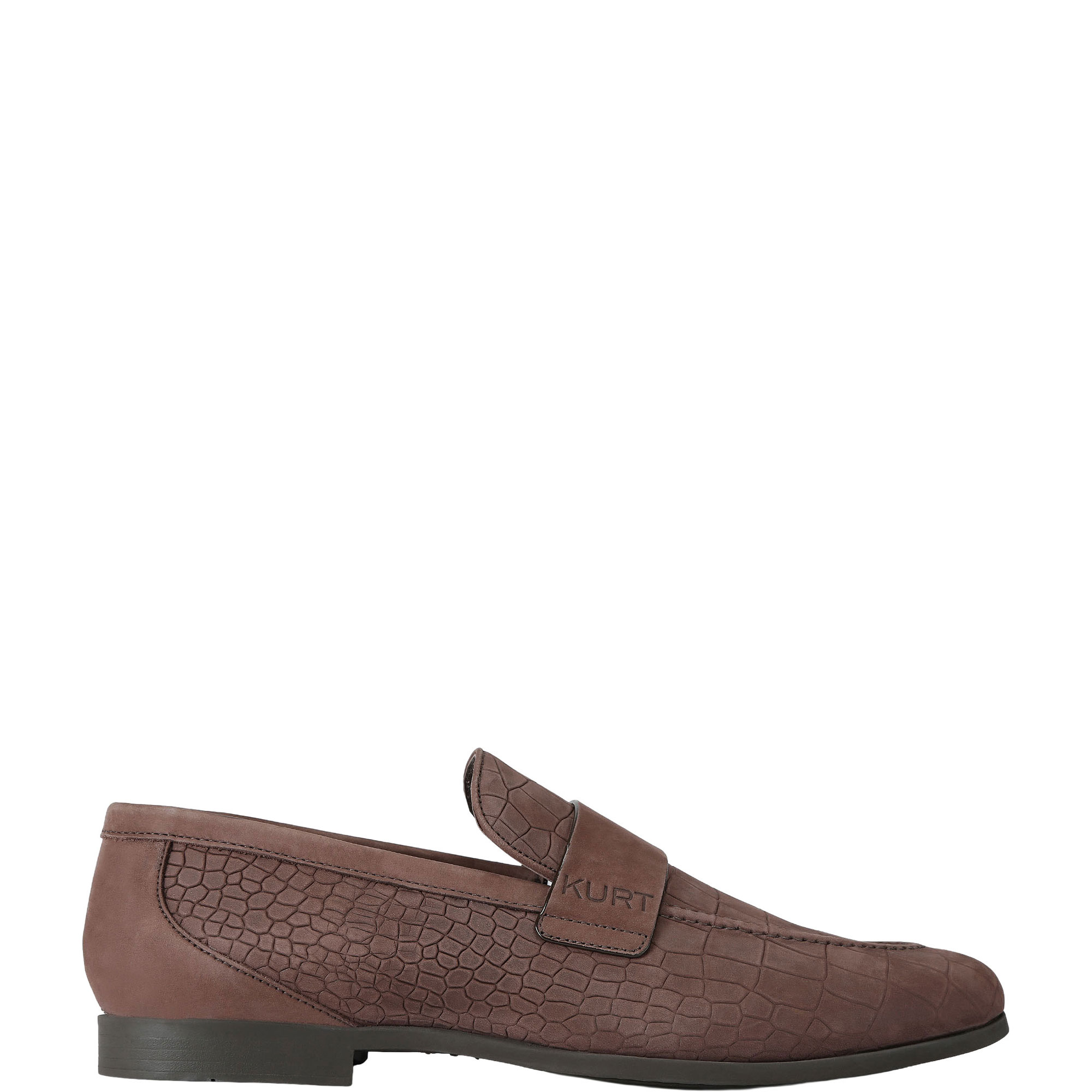 Aldgate Croc-Embossed Flex Loafers