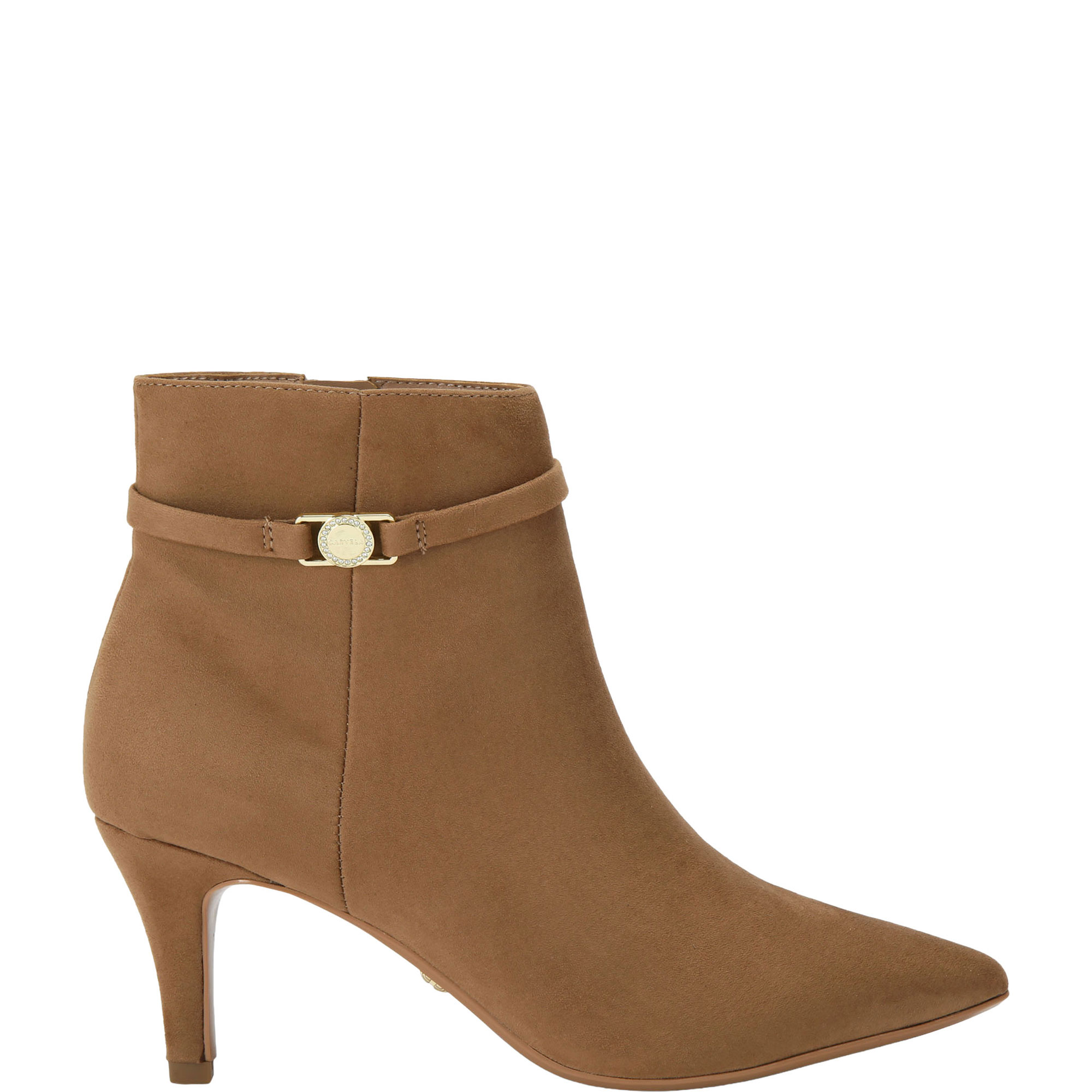 Flute Coin Heeled Boots