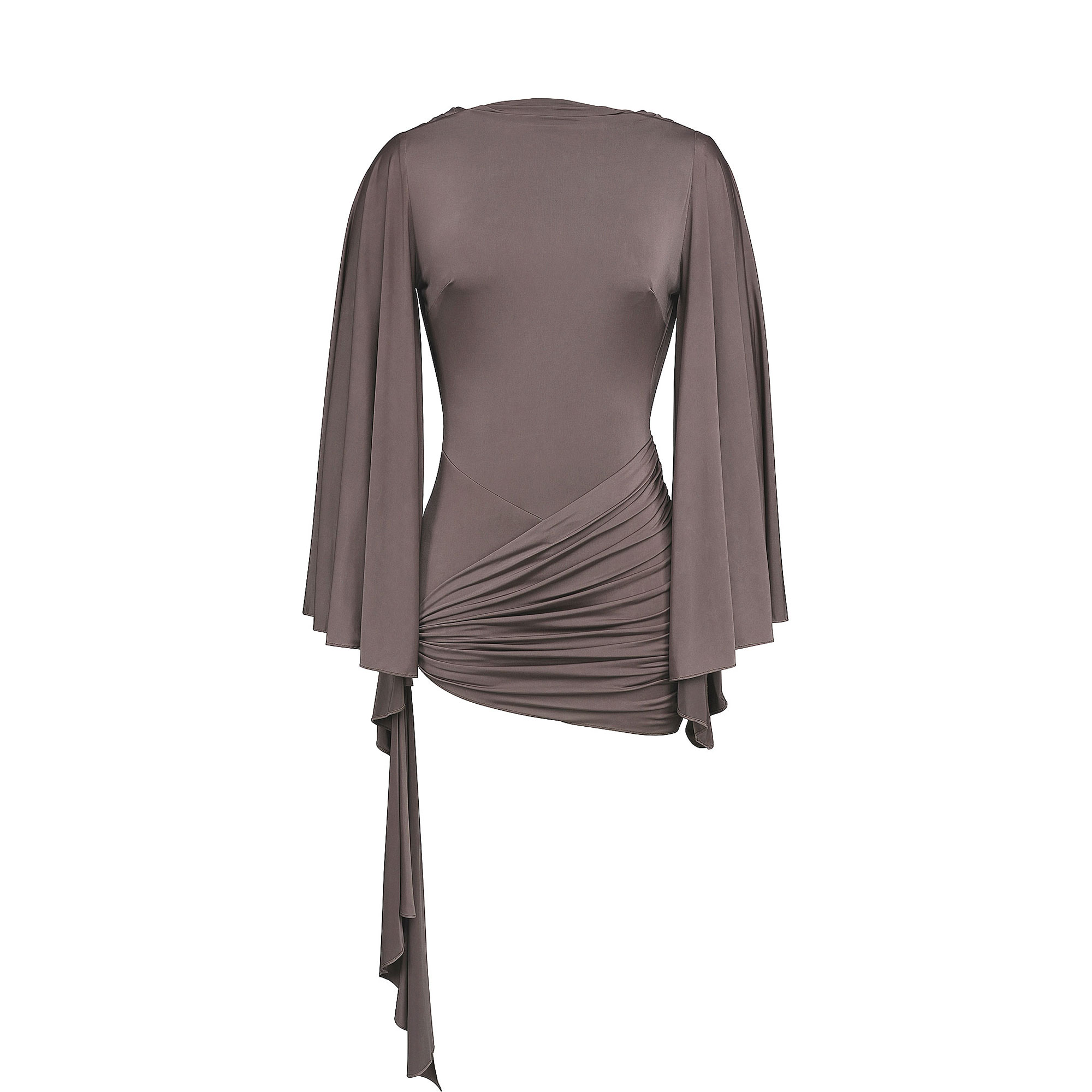 Lavine Draped Mini Playsuit