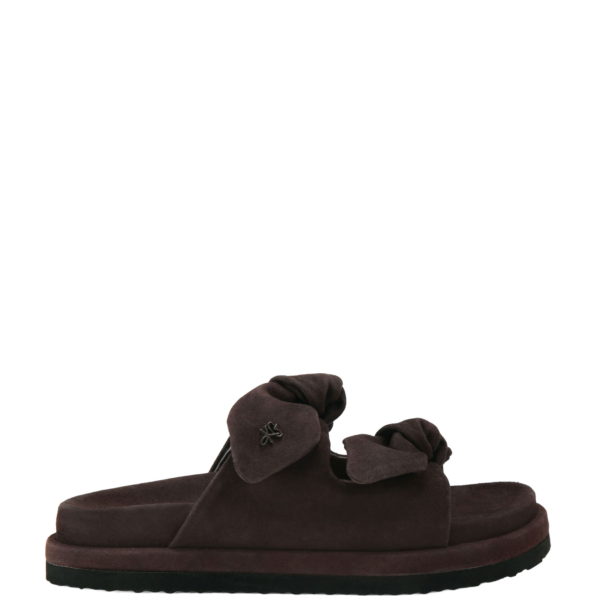 Reva Bow Suede Sandals