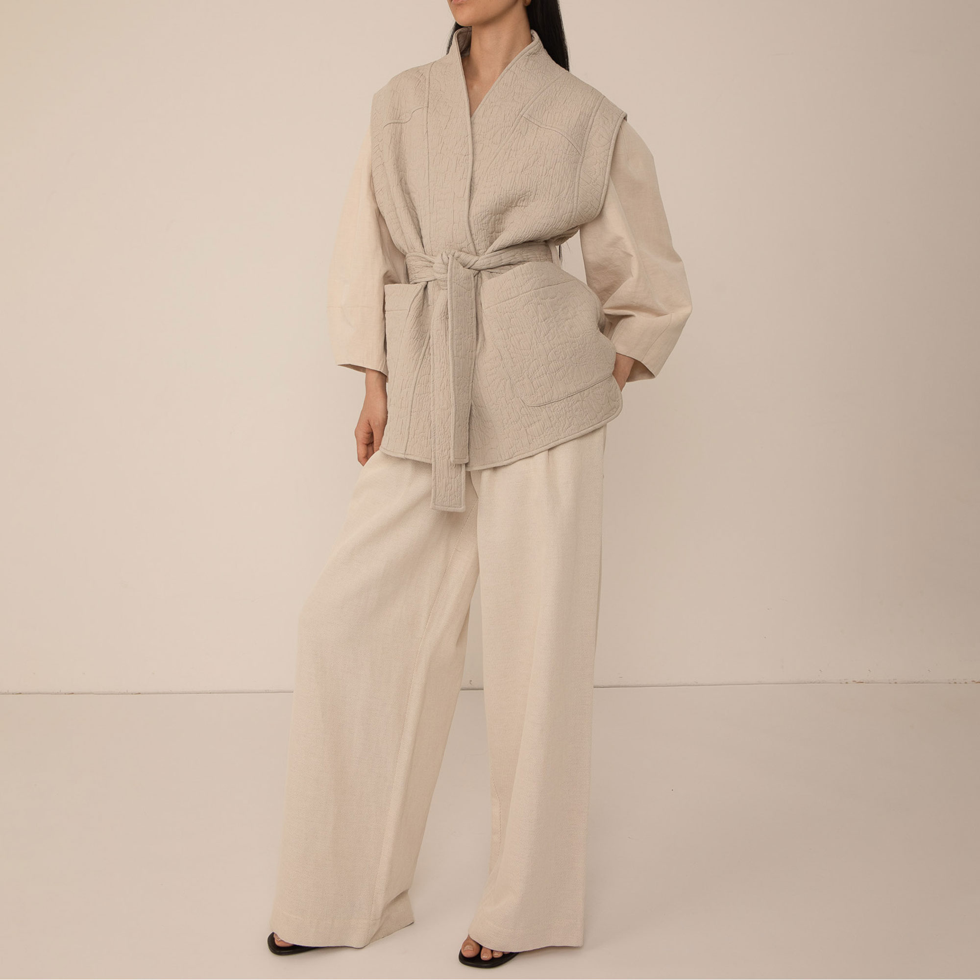 Alruna Belted Waistcoat