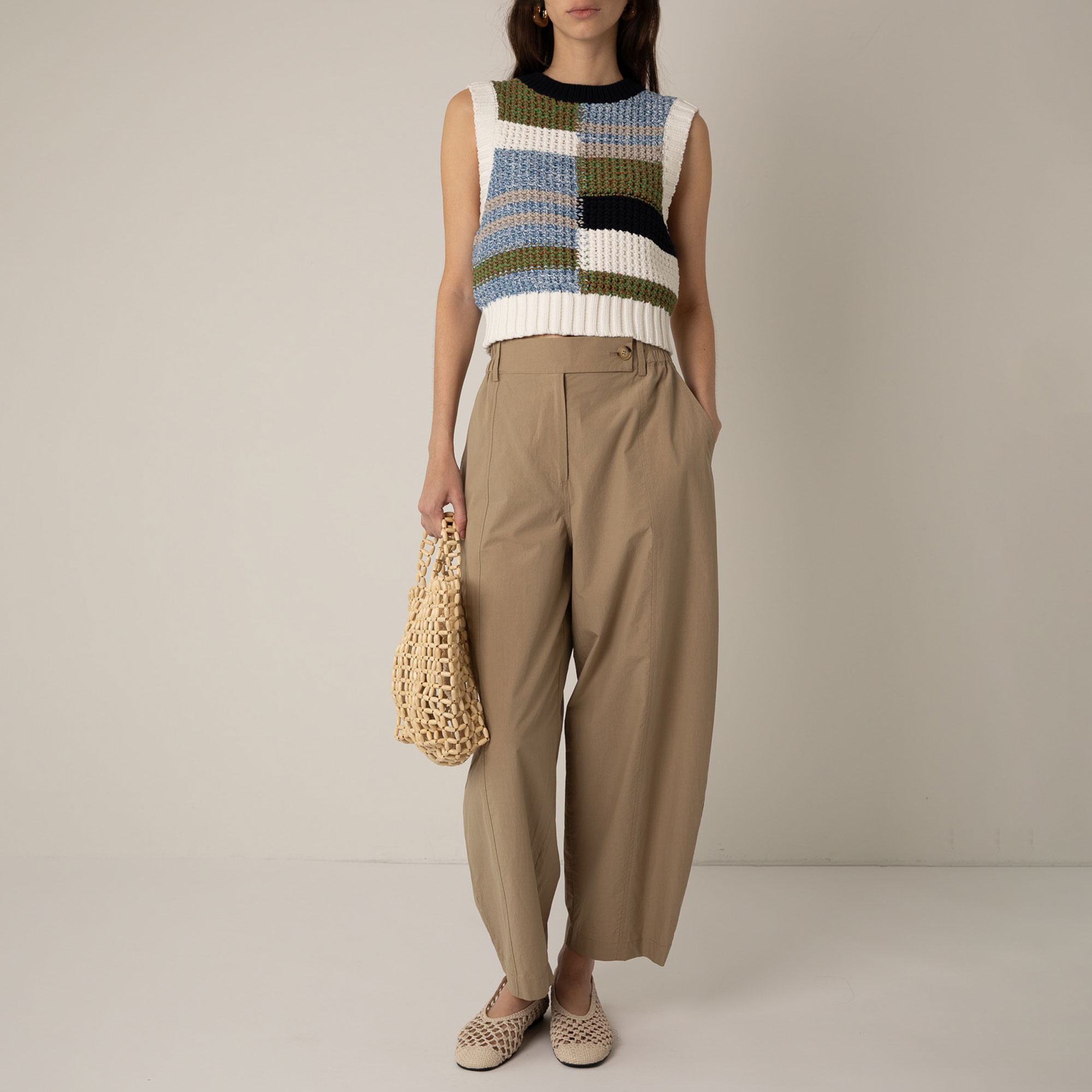 Thea Barrel Leg Trousers