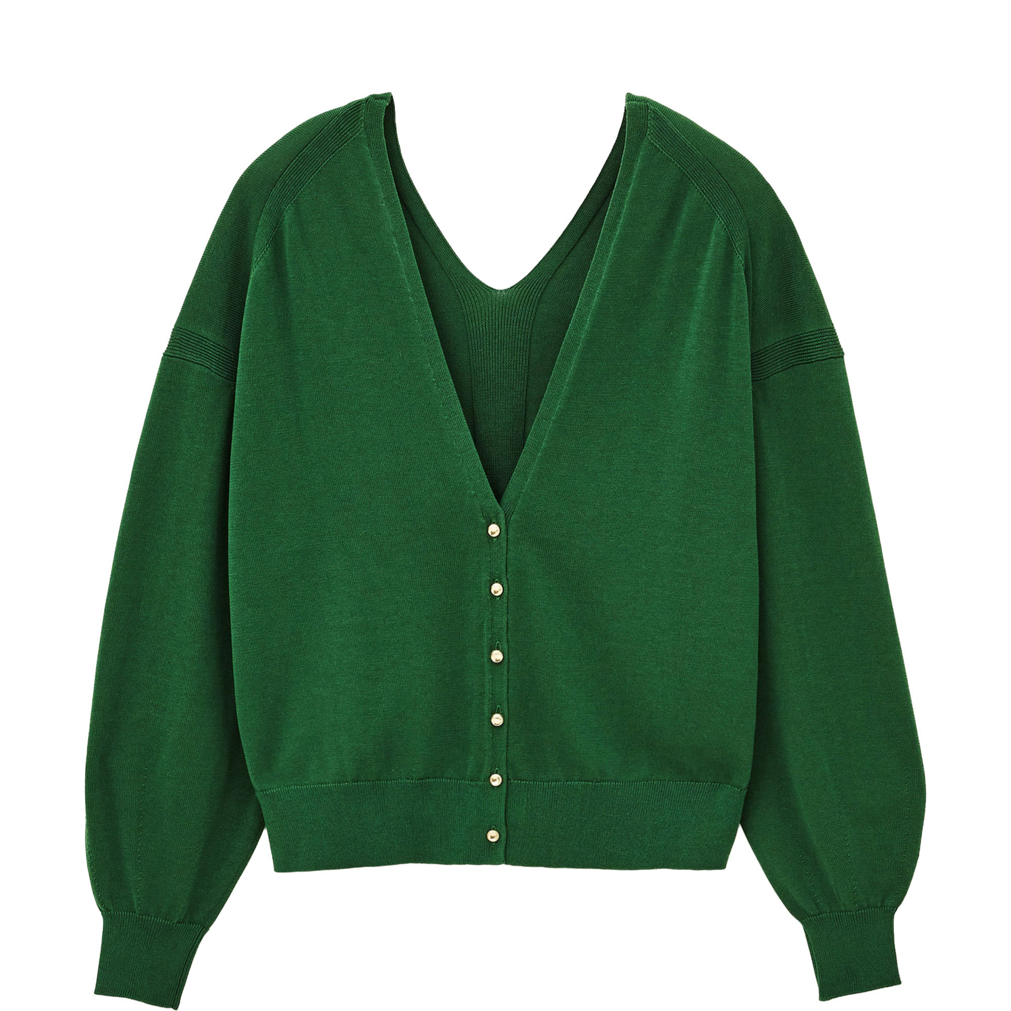 Brenda Reversible Knitted Cardigan