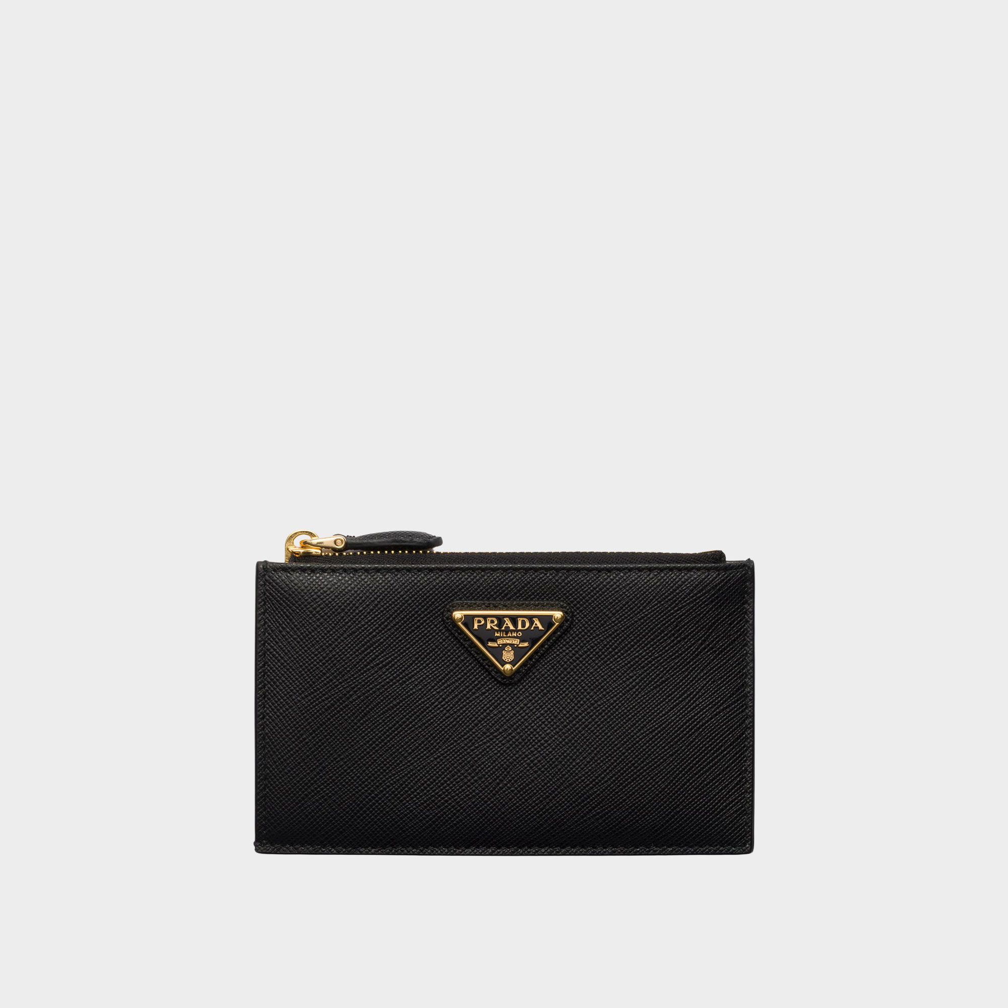 Printed Saffiano Leather Cardholder