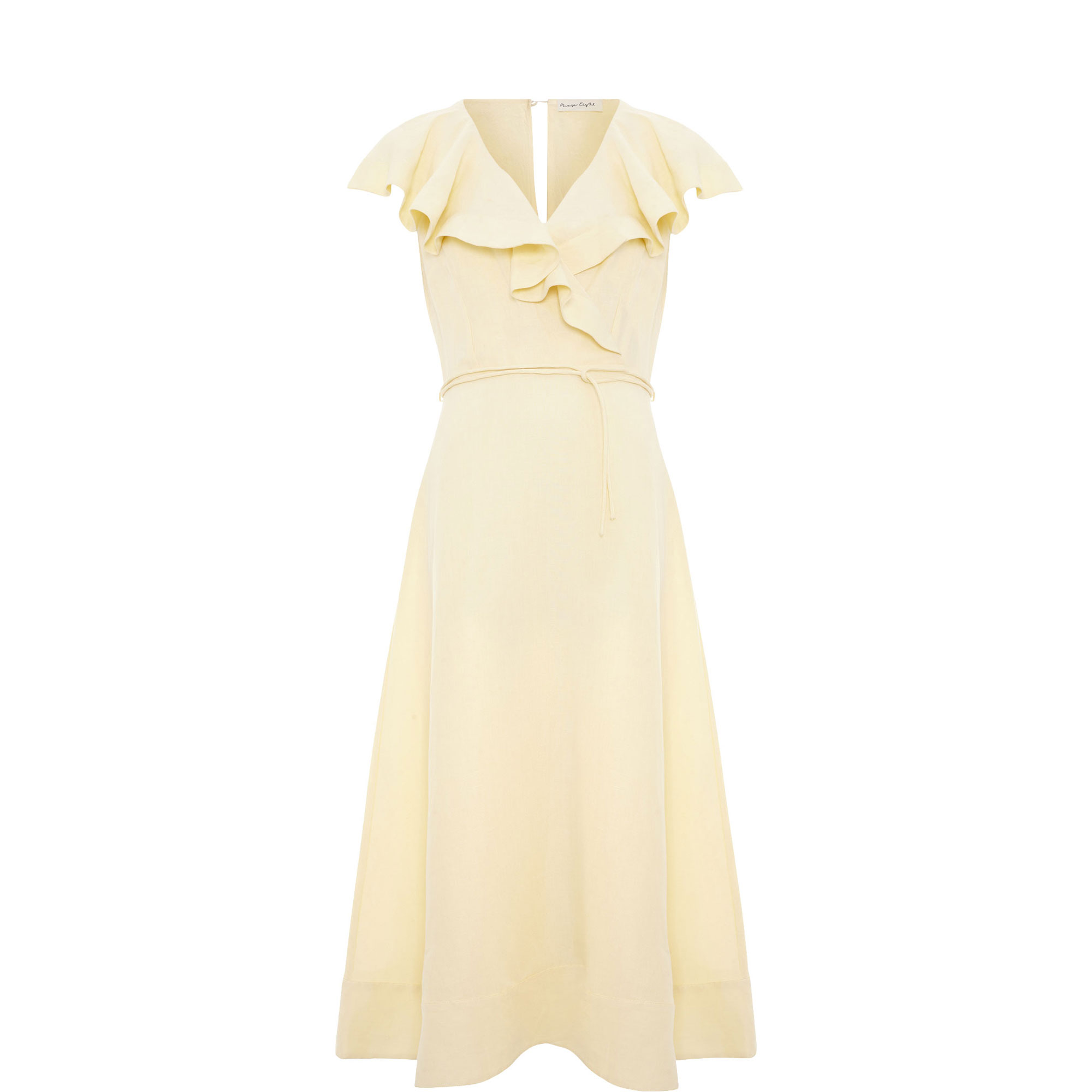 Matilda Frill Trim Flared Dress