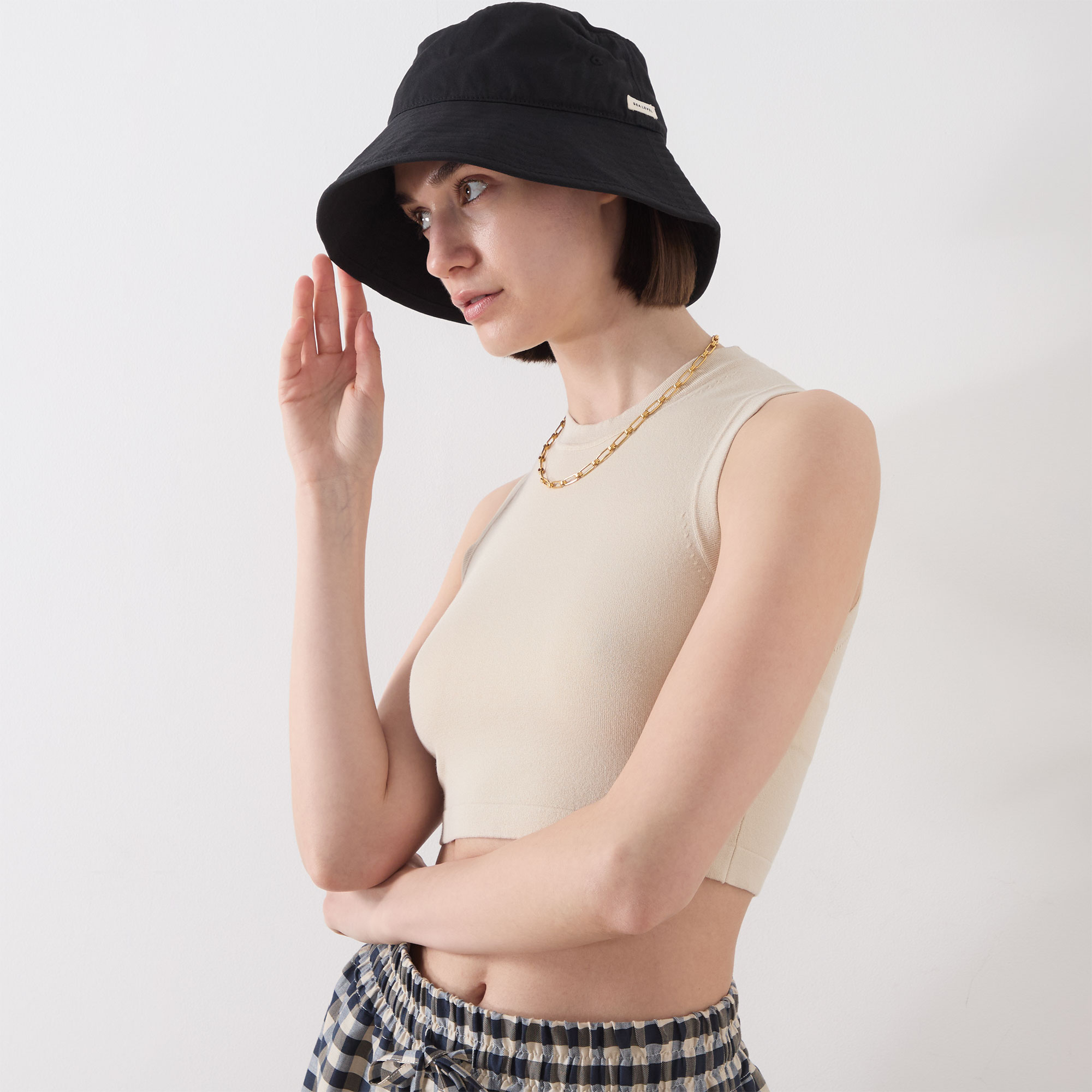 Logo Canvas Bucket Hat