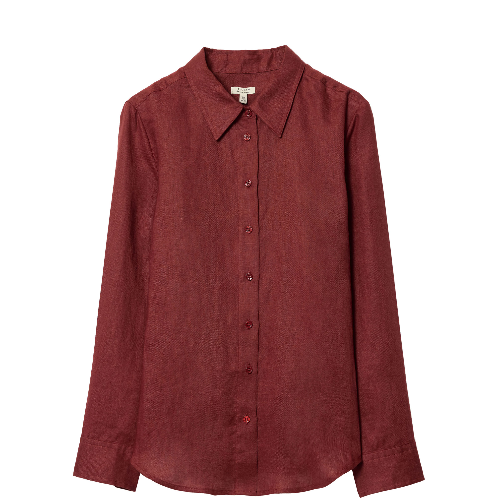 Classic Linen Tailored Shirt