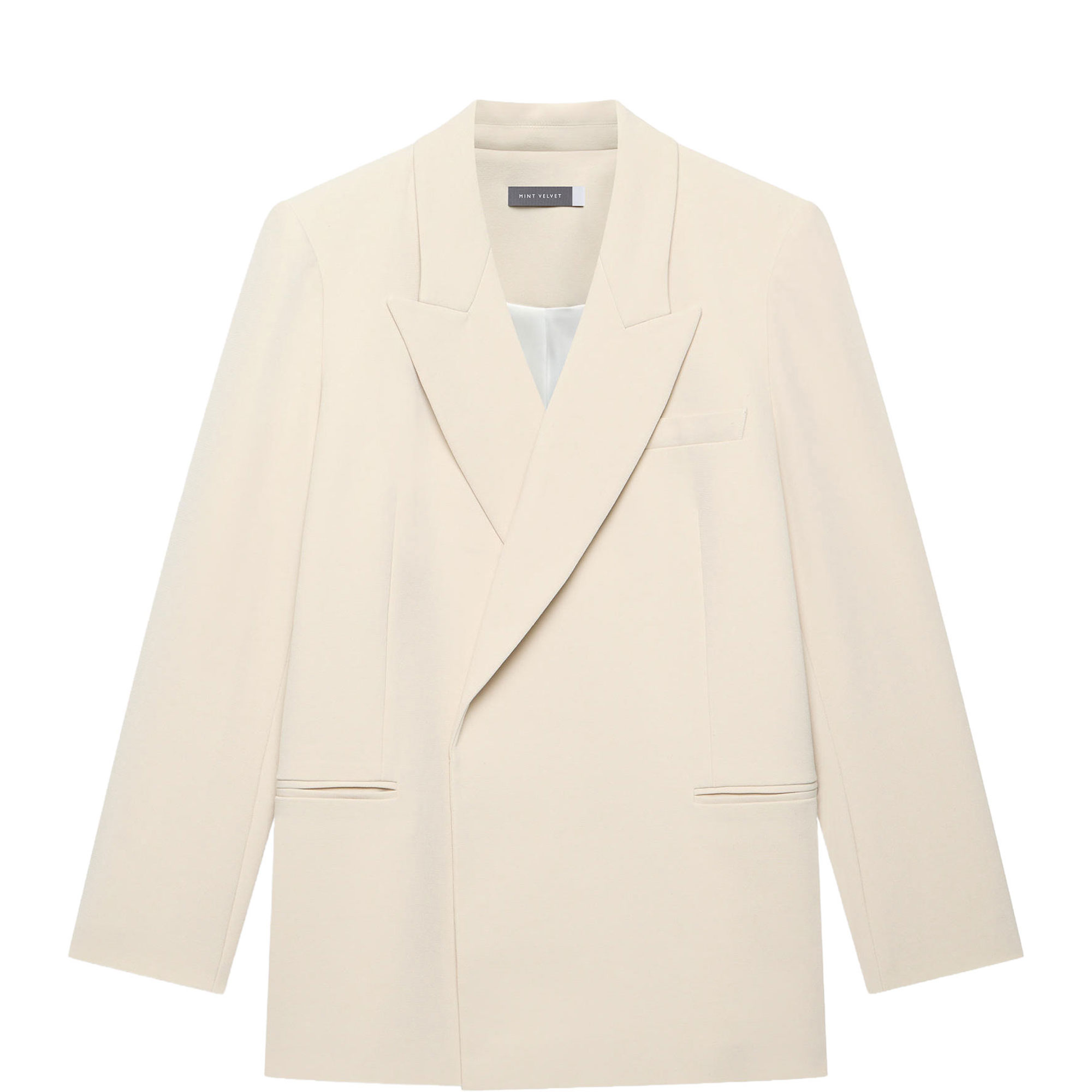 Easy Single-Breasted Blazer