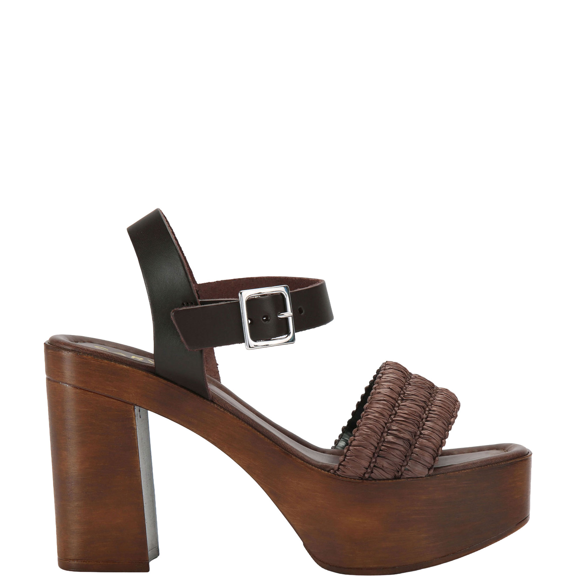 Sassari Platform Block Heels