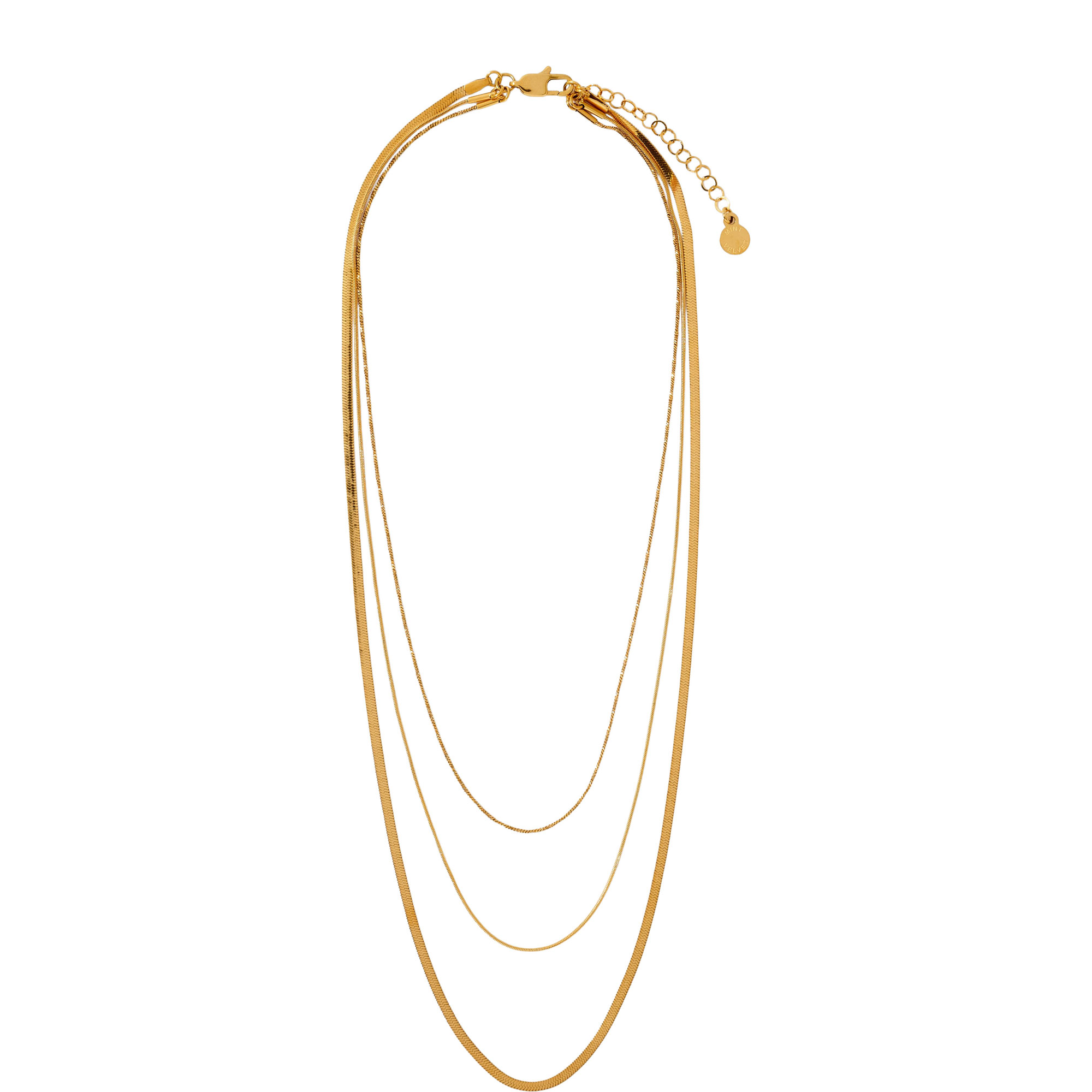 Triple Chain Necklace