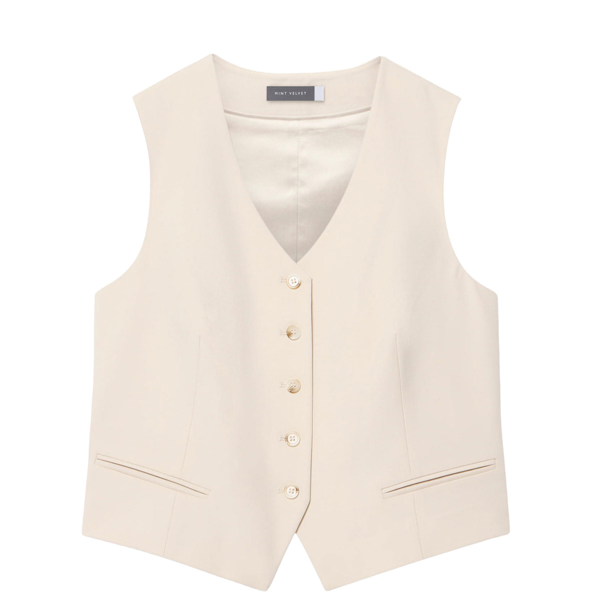 Easy Single-Breasted Waistcoat