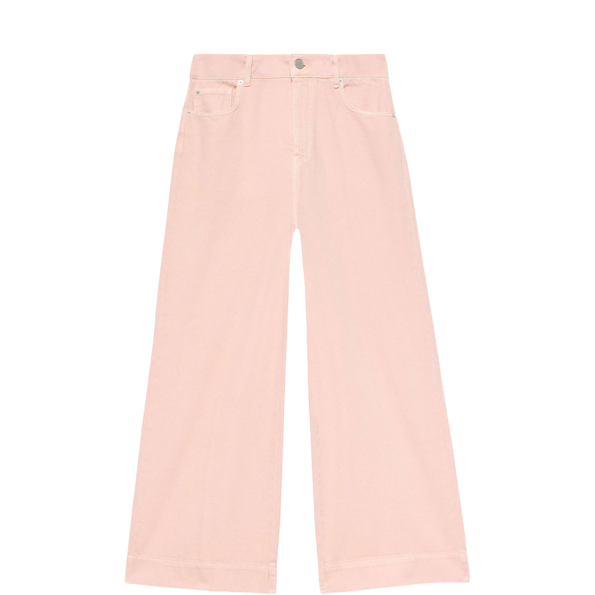 Washed Wide Leg Jeans