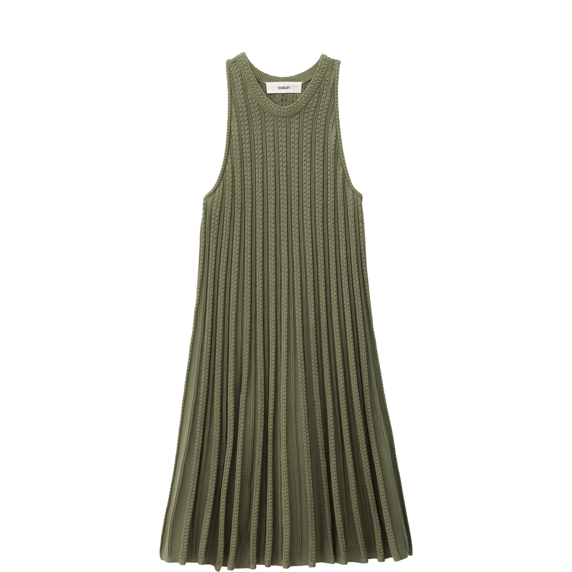 Sinnta Pleated Mini Flared Dress