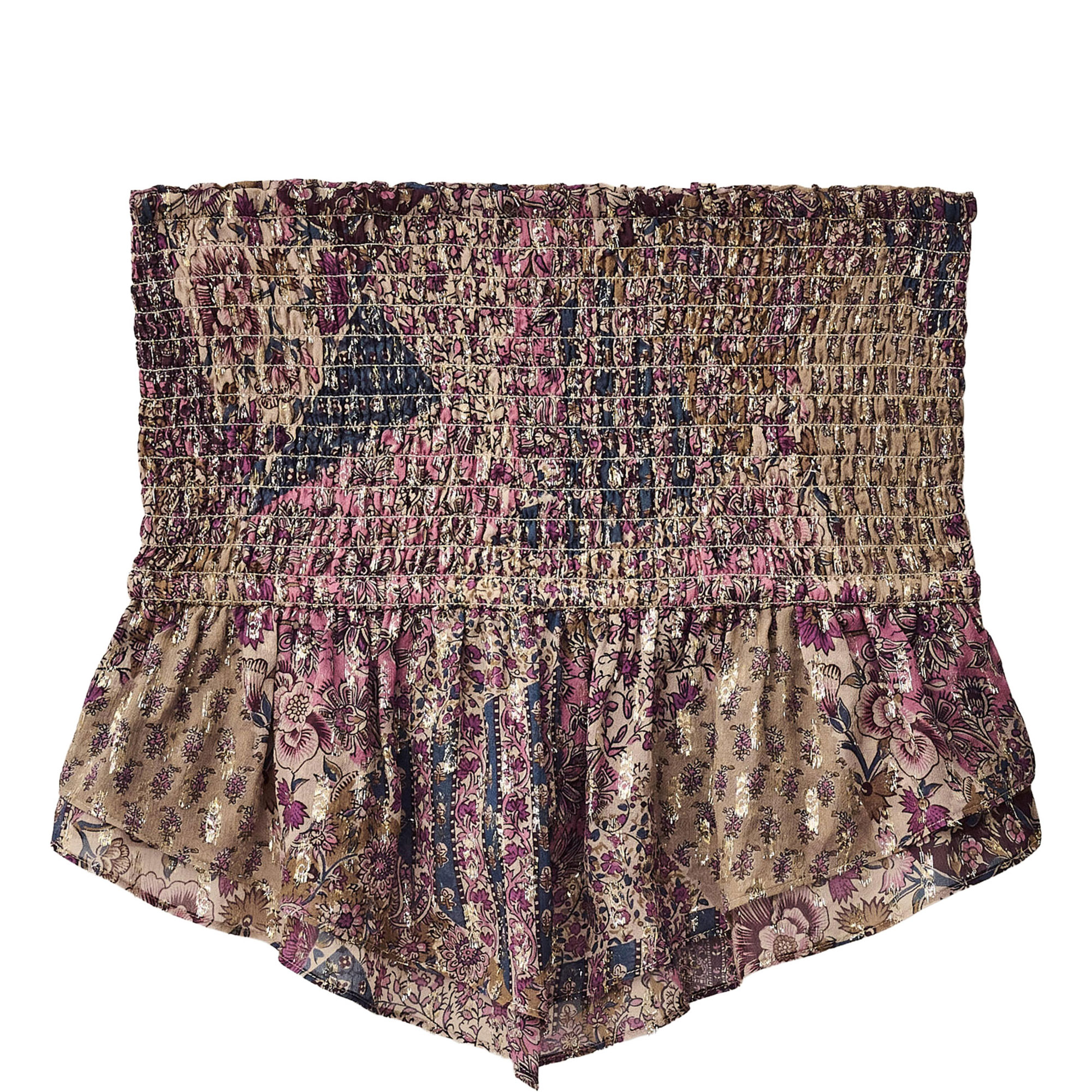 Pretty Paisley Off The Shoulder Top