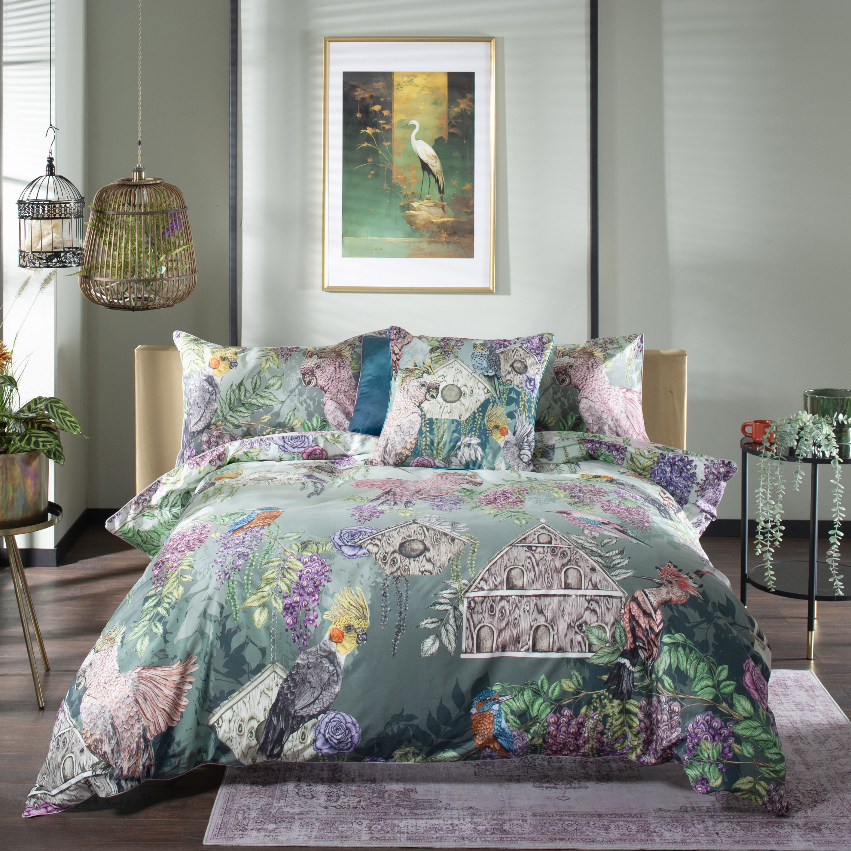 Bird Sanctuary Duvet Set Multi