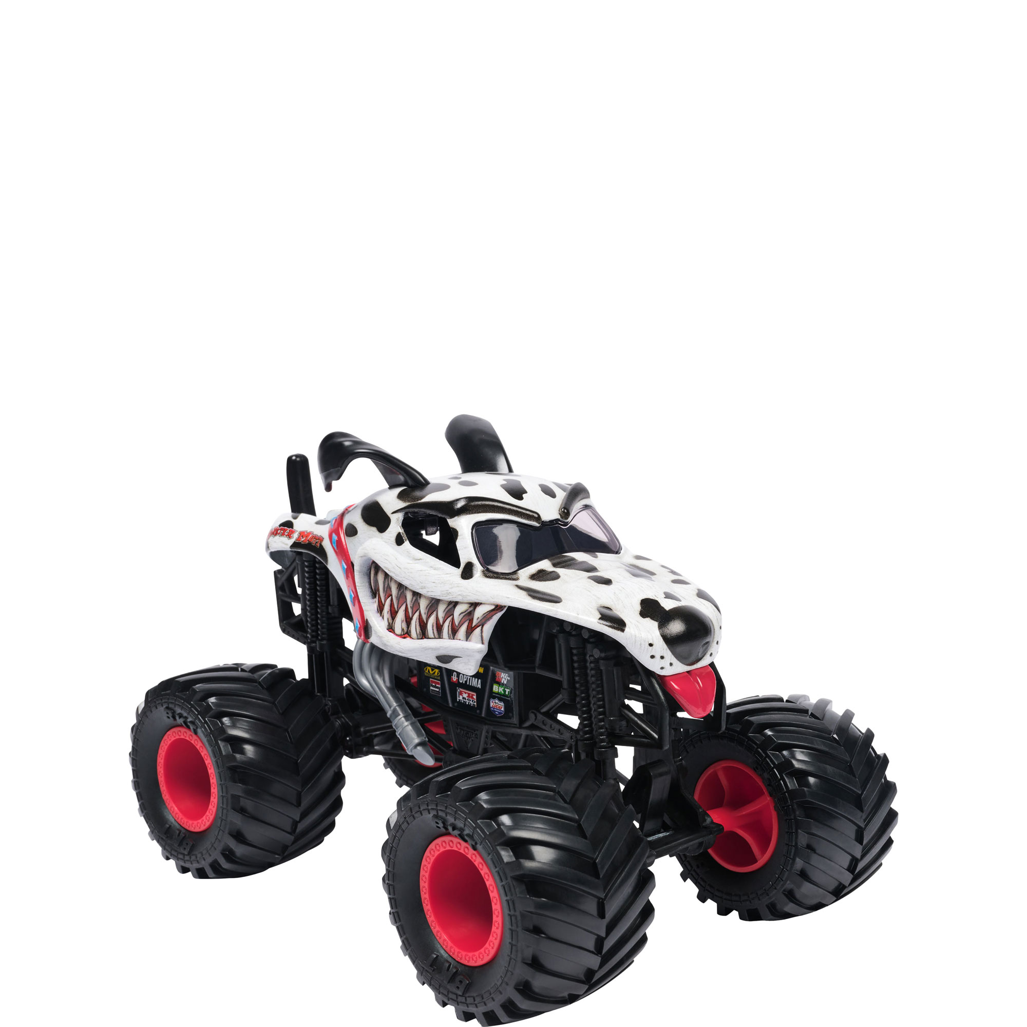 Monster Jam, Dalmatian 1-24 Scale Monster Truck, Collector Die-Cast Vehicle
