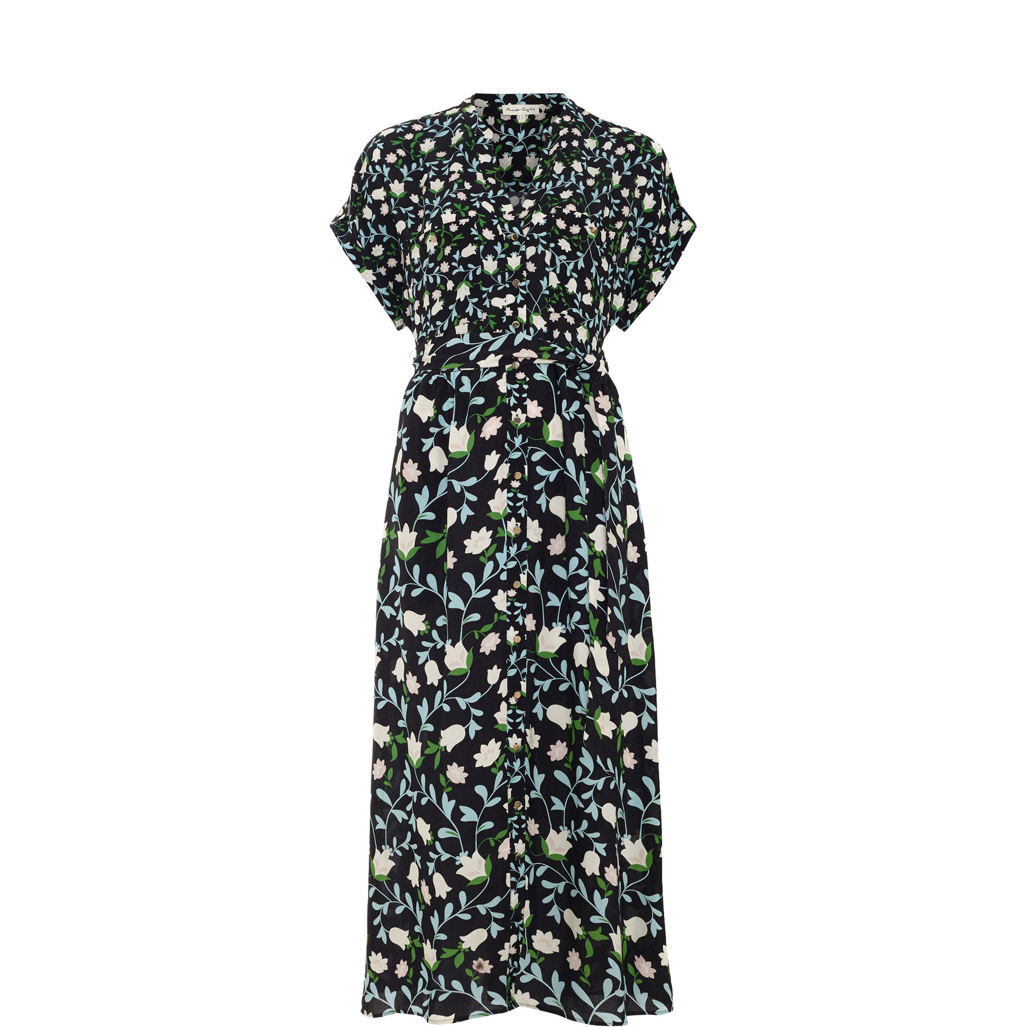 Luisa Floral Shirt Dress