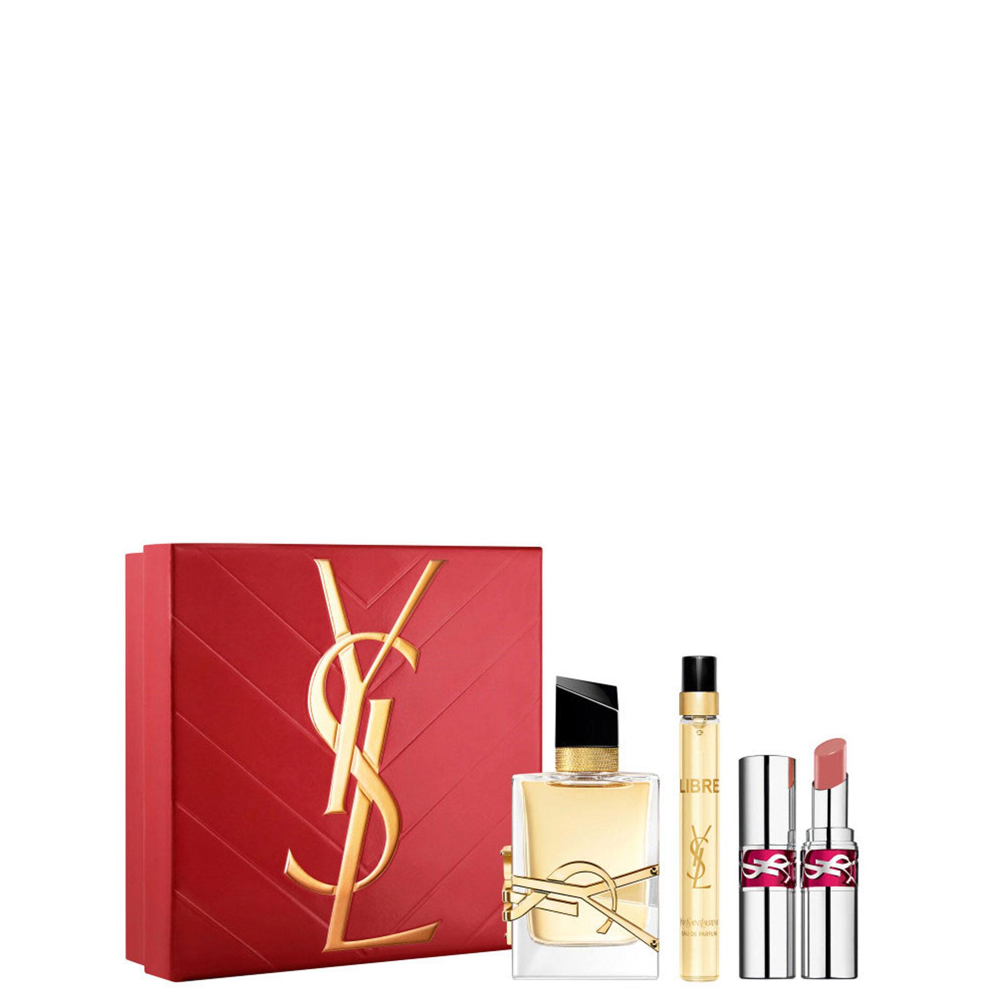 Libre EDP and Loveshine Candy Glaze Gift Set