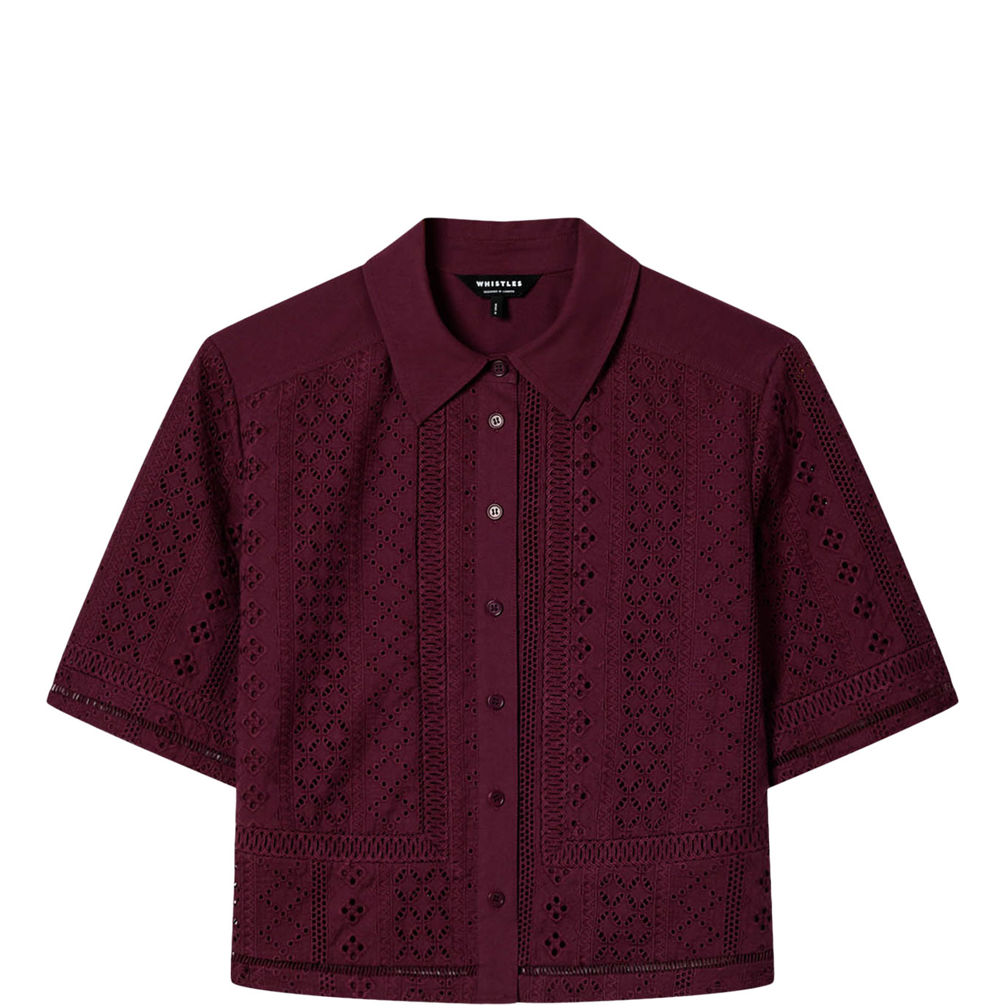 Broderie Detail Shirt