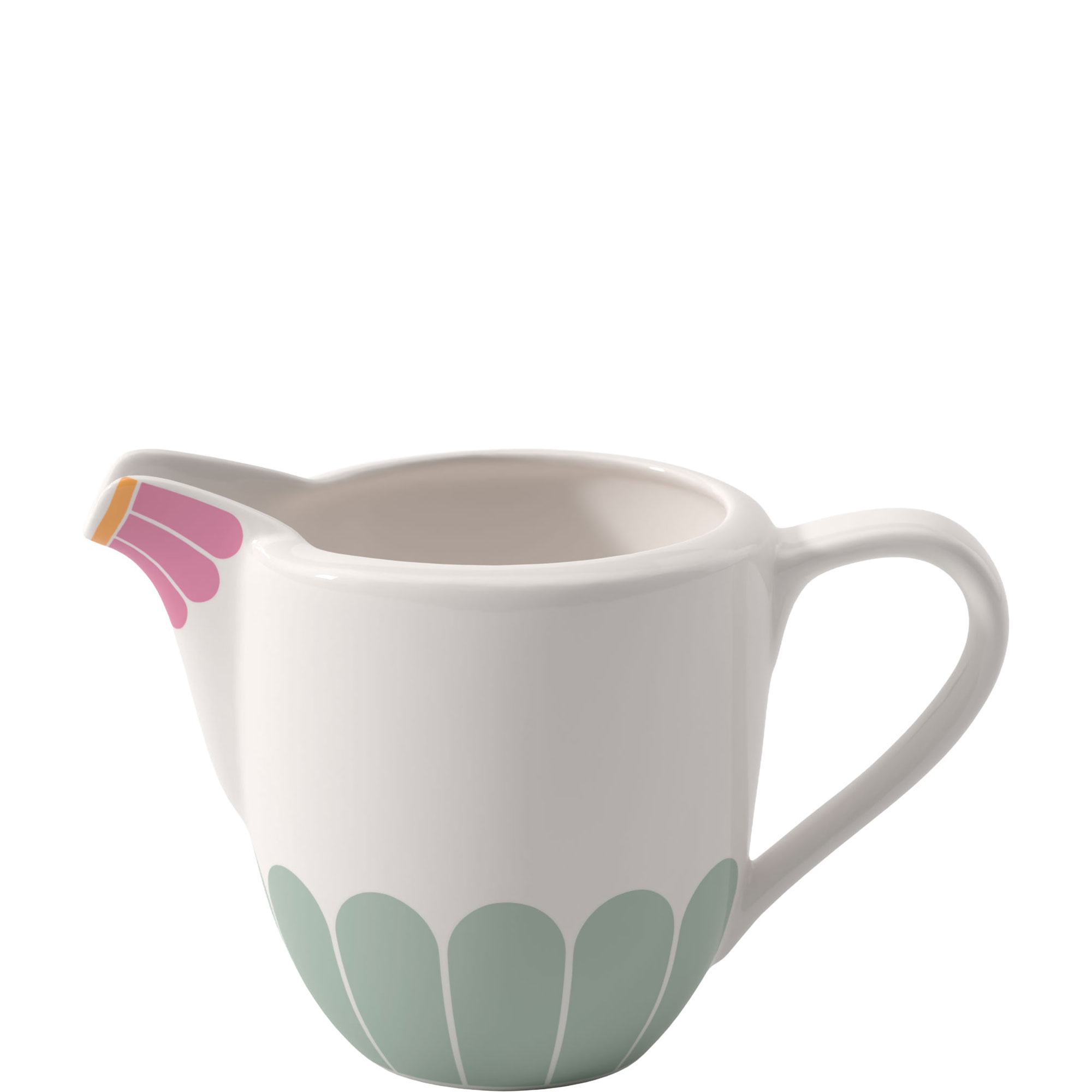 Fleur Couleur Milk Jug