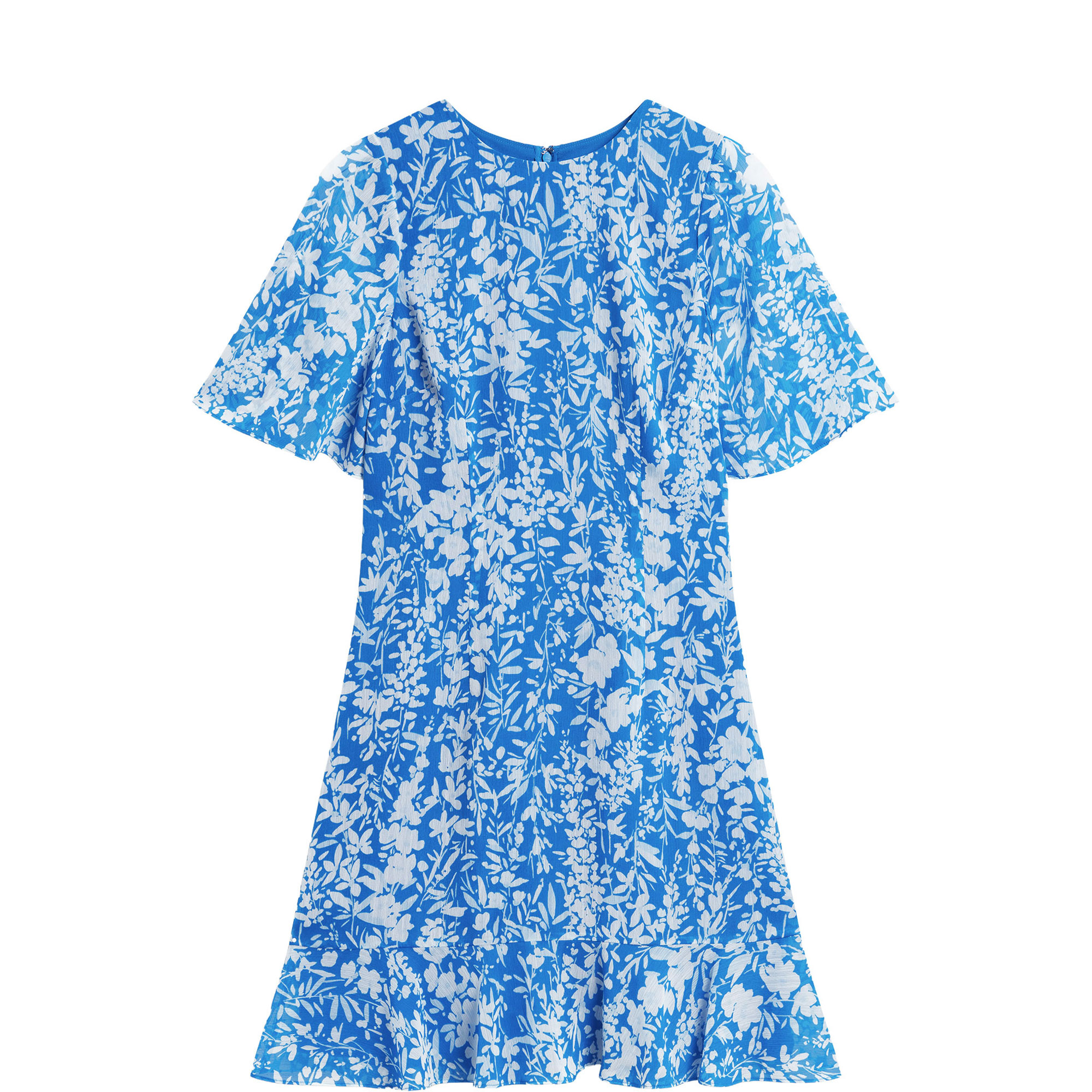 Iona Floral Mini Flared Dress