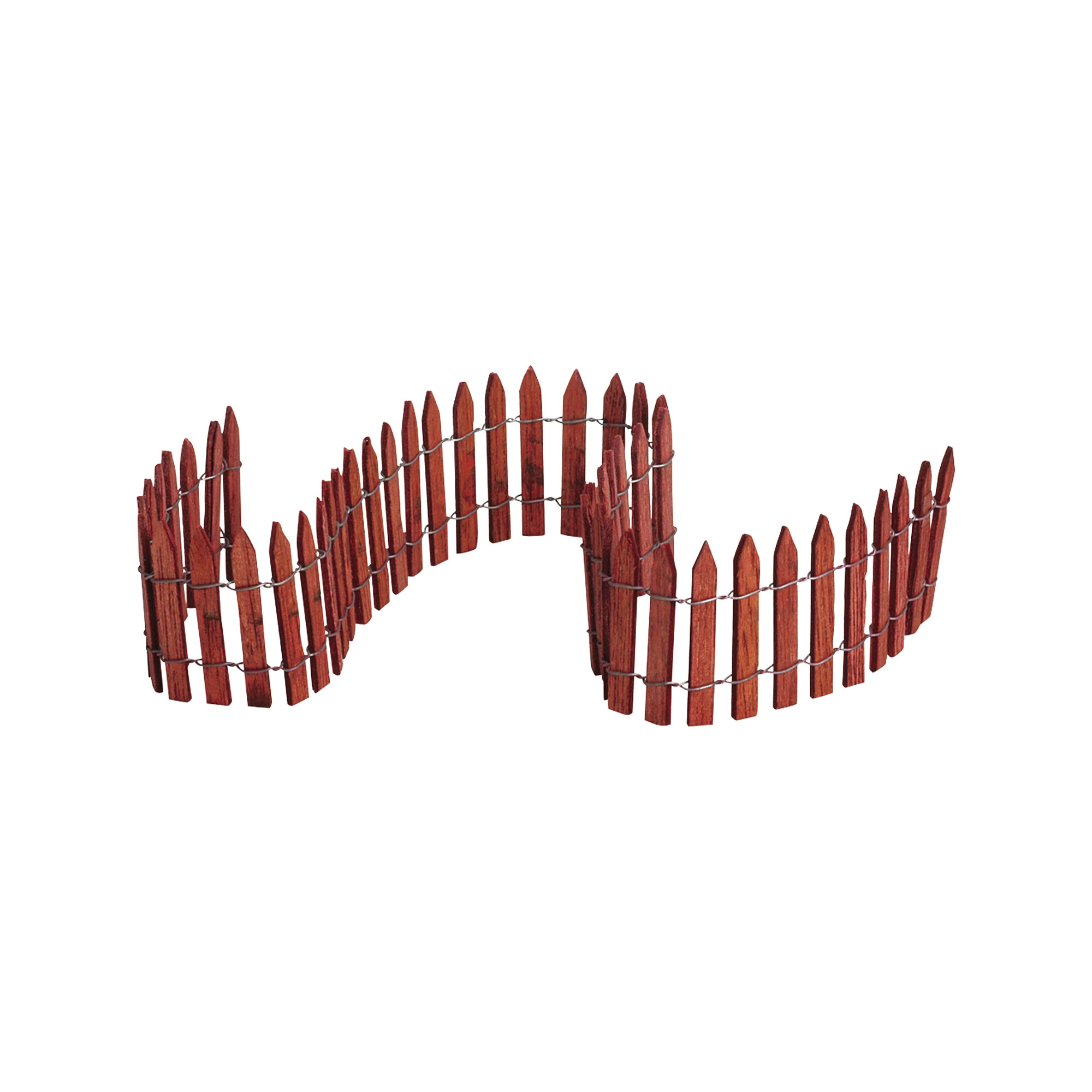 Lemax Transparent Holzzaun – Holzzaun Für Weihnachtsdorf - Image 3