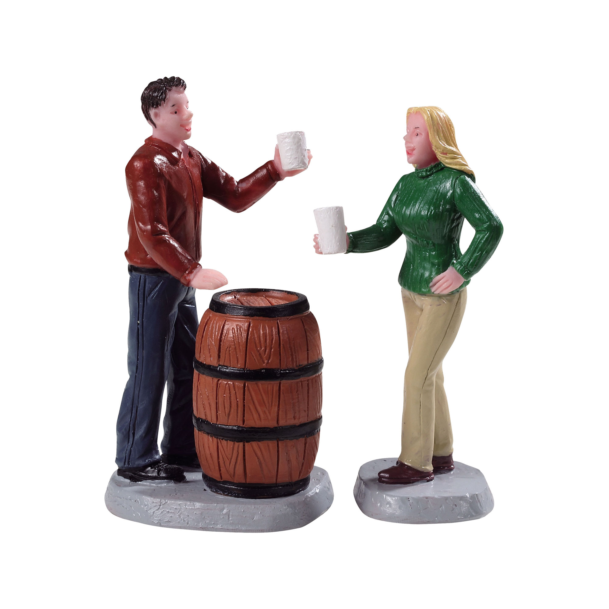 Lemax Cheers Figurines Set of Two