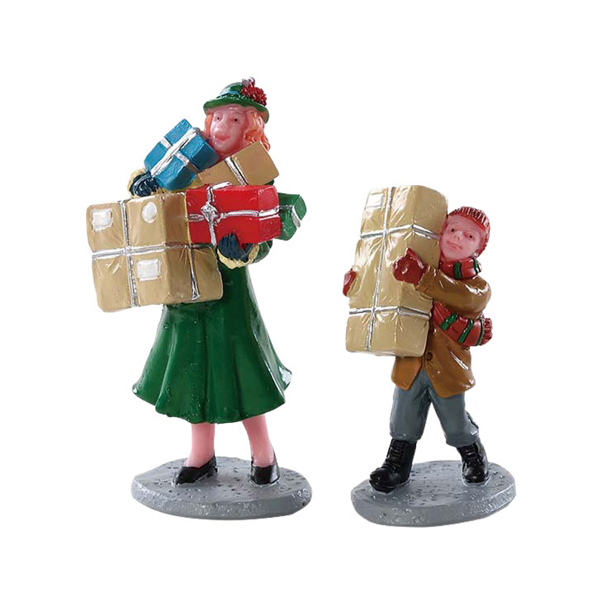 Lemax-82610-217 Christmas Rush, Set/2, Weihnachtsdorf, Weihnachtsfiguren - Image 2
