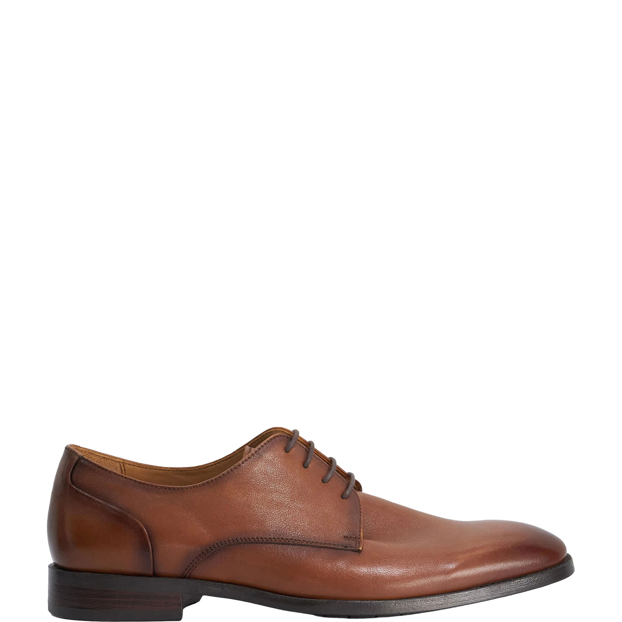 Sole Wide Fit Leather Gibson Shoes