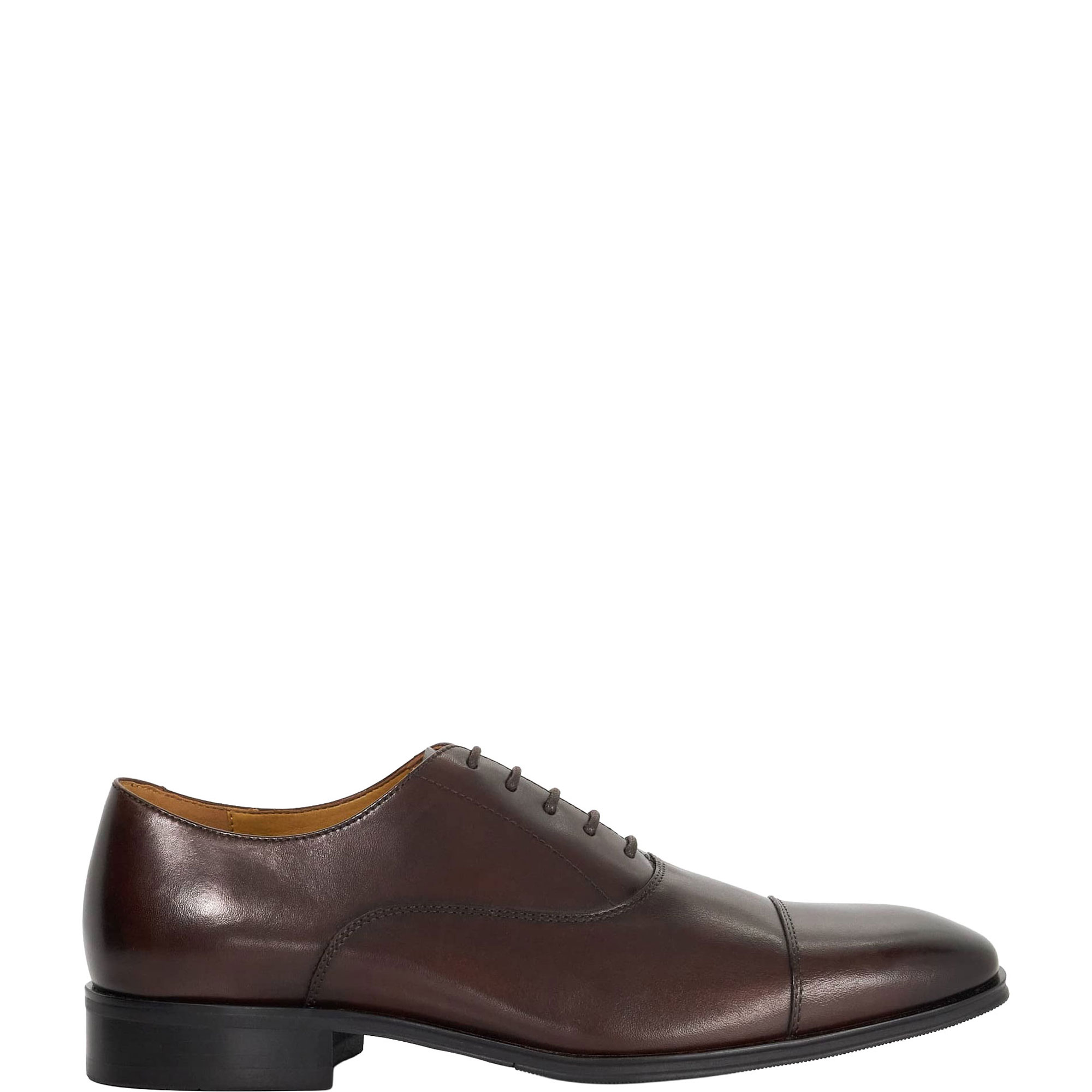 Solver Wide Fit Leather Oxford Shoes