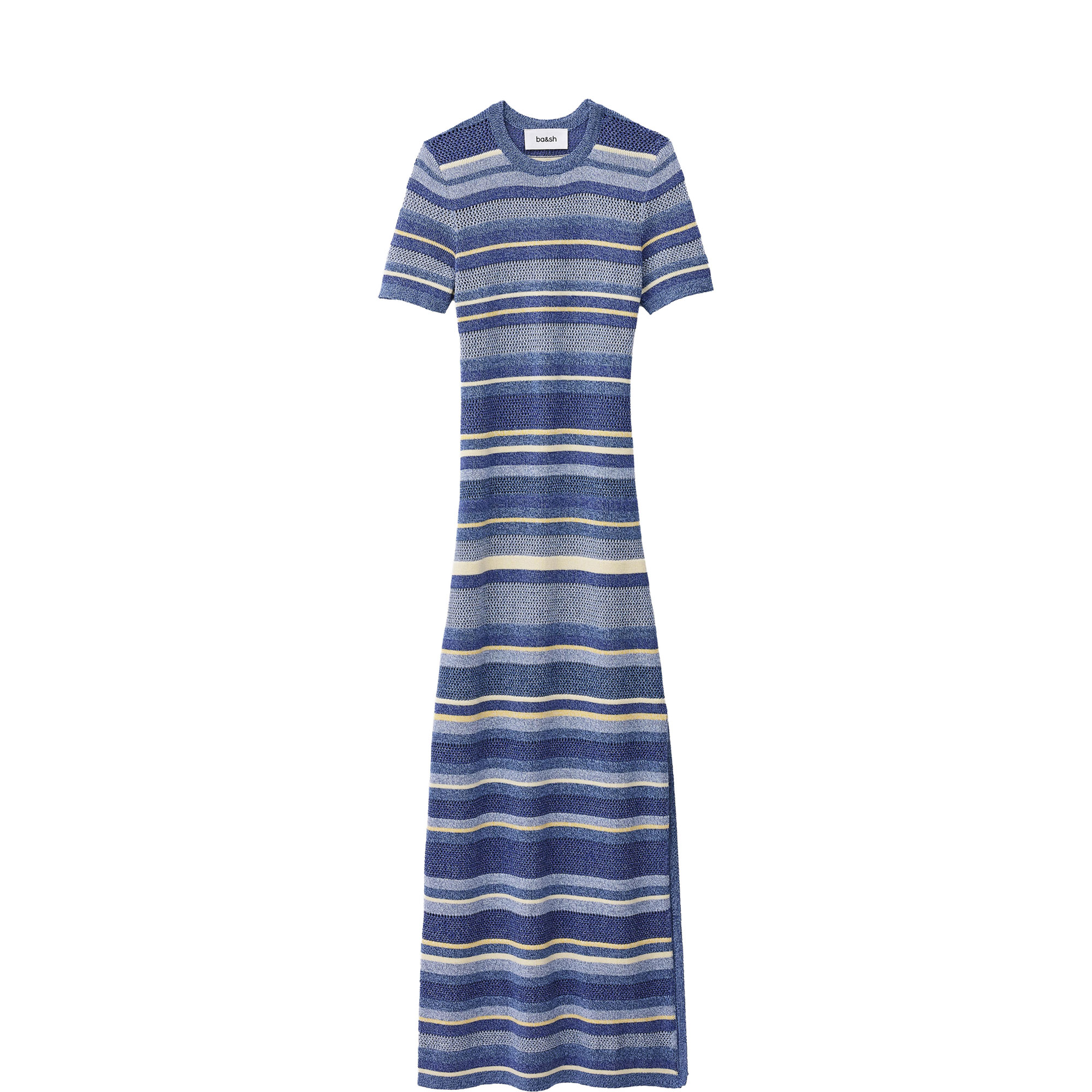 Tonnie Striped Fitted Dress