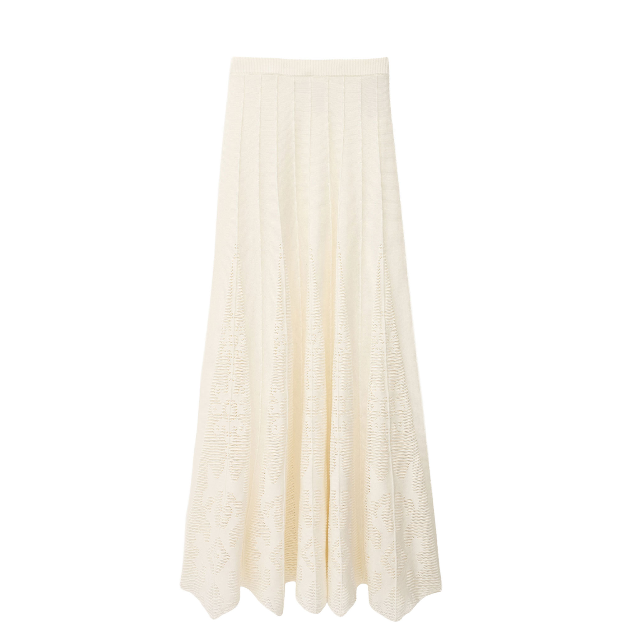 Serta Stitch Detail Pleated Skirt