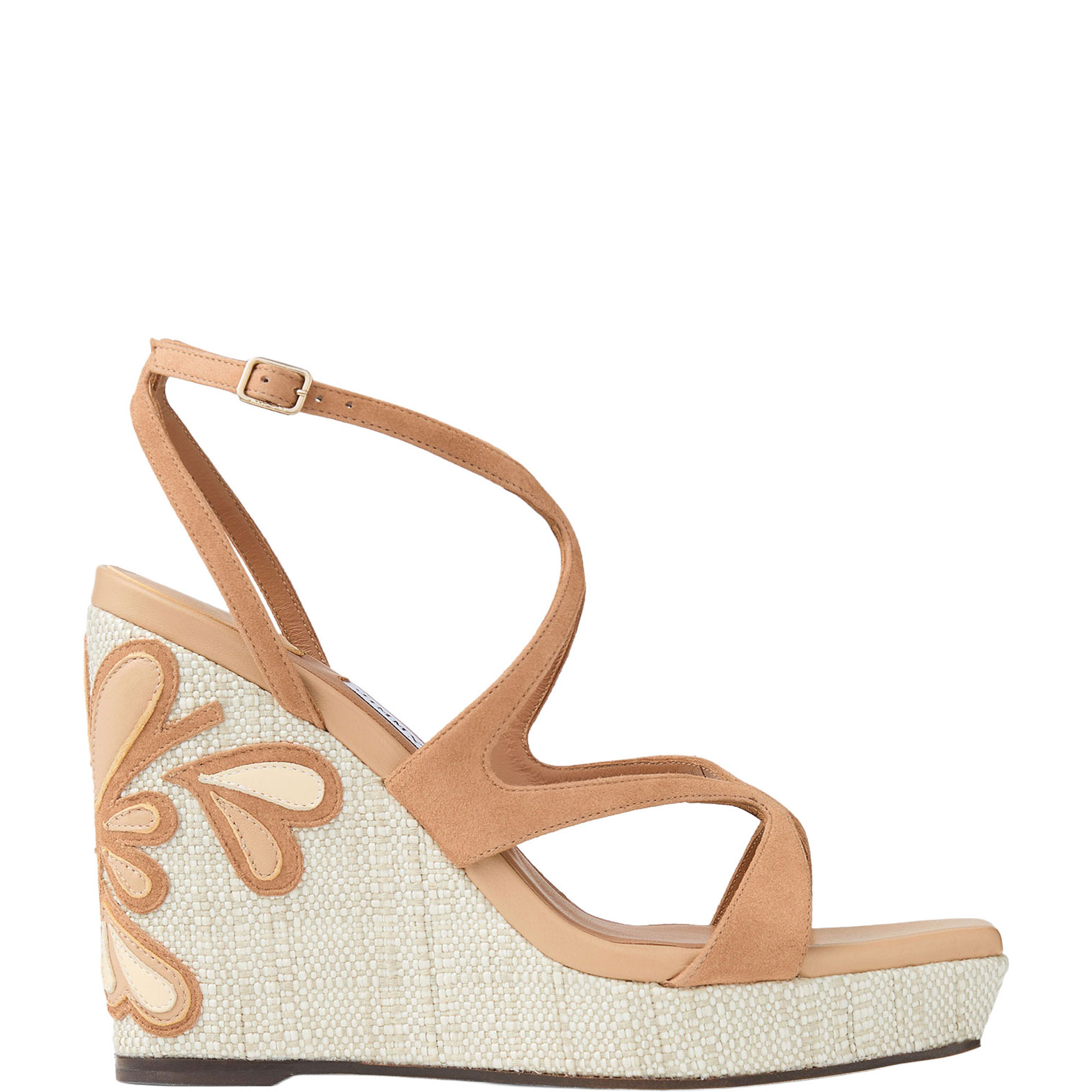 Ayla 110 Floral Wedges