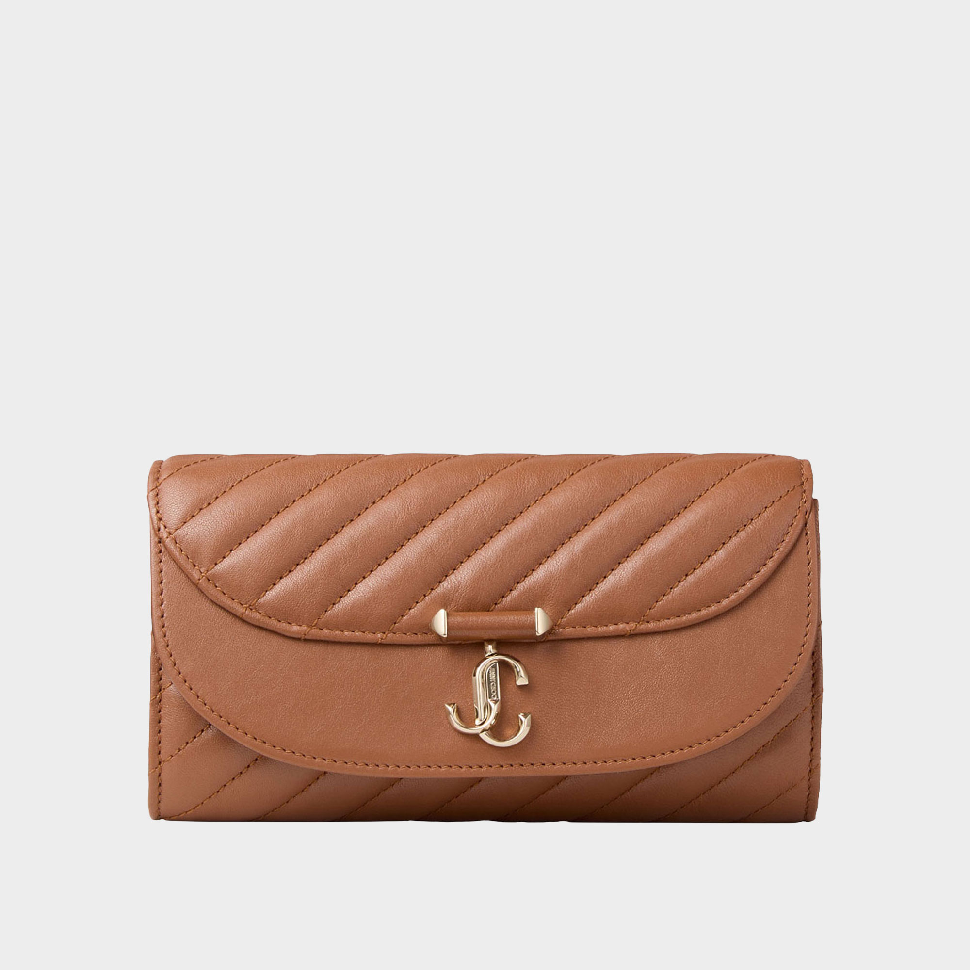Curve Quilted Chain Wallet