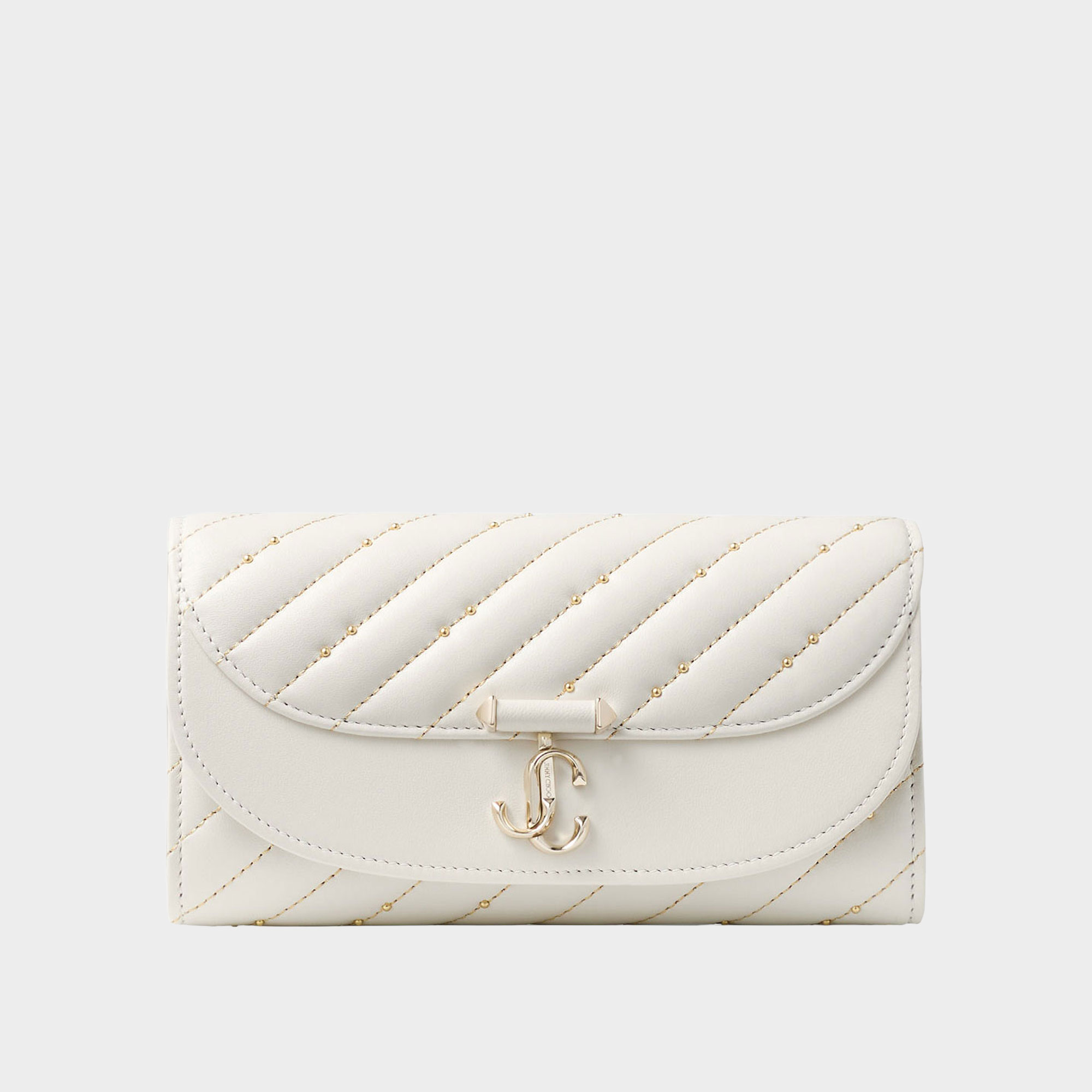 Curve Quilted Chain Wallet