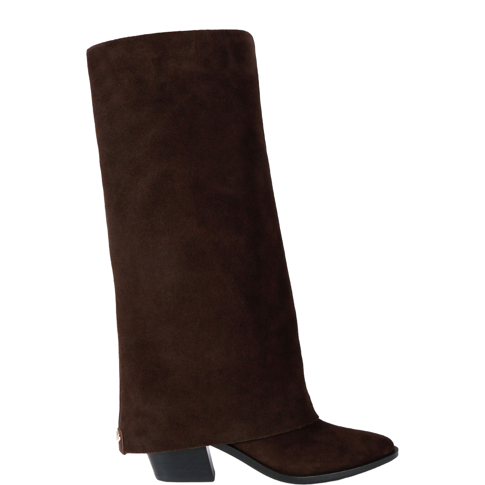 Telling Fold-Over Knee-High Boots