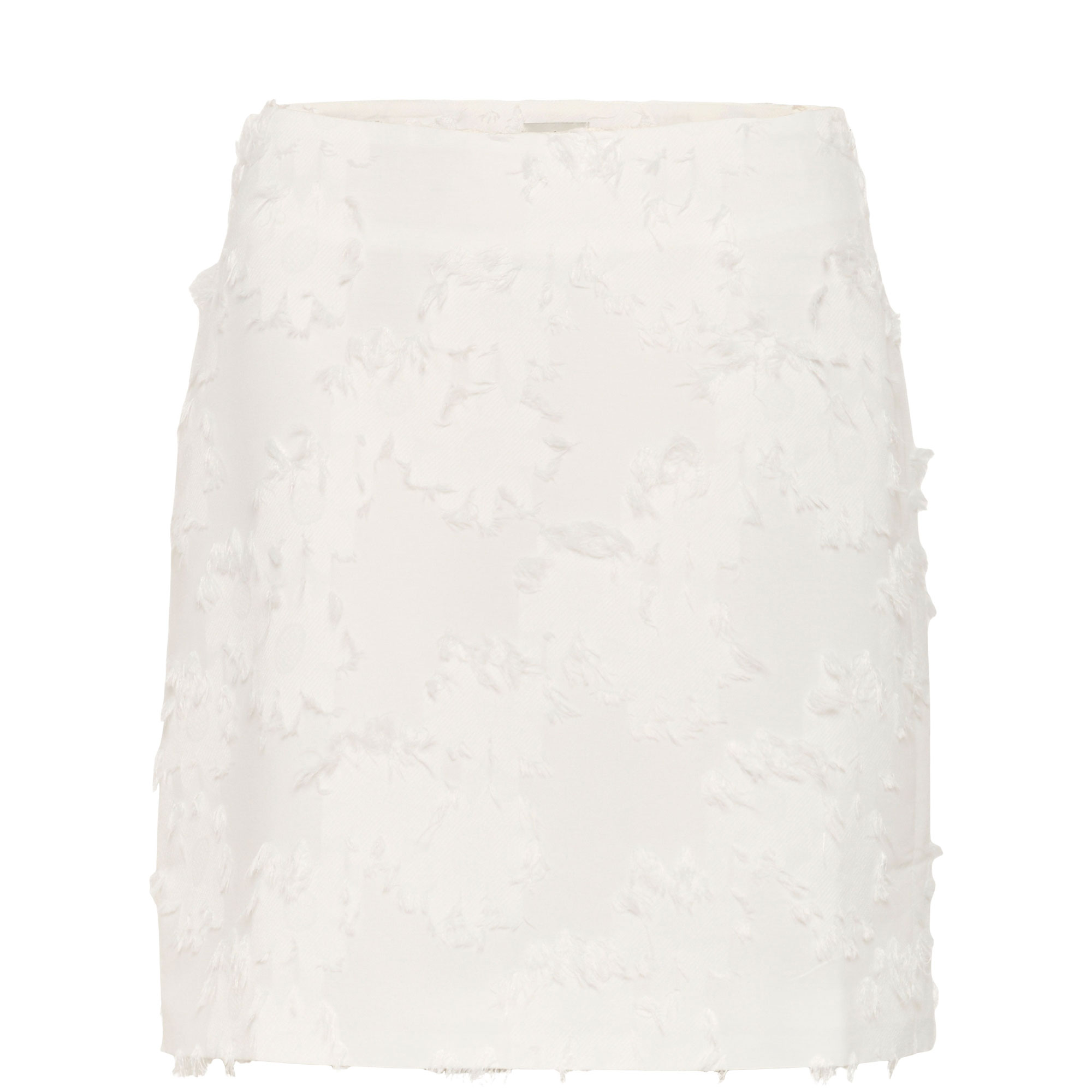 Lena Textured Mini Pencil Skirt