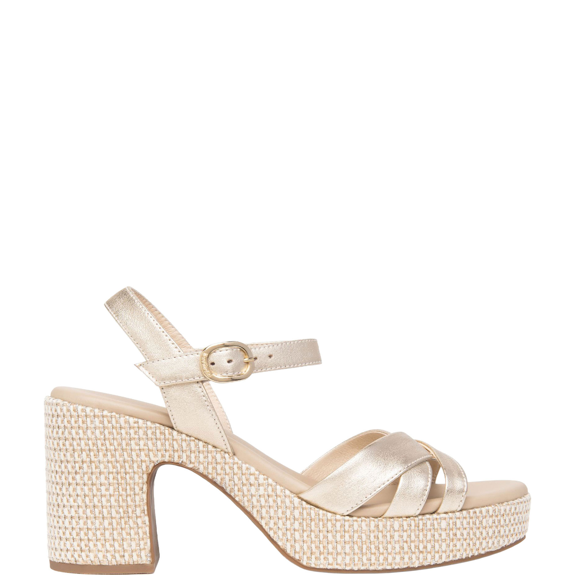 Strappy Platform Heeled Sandals