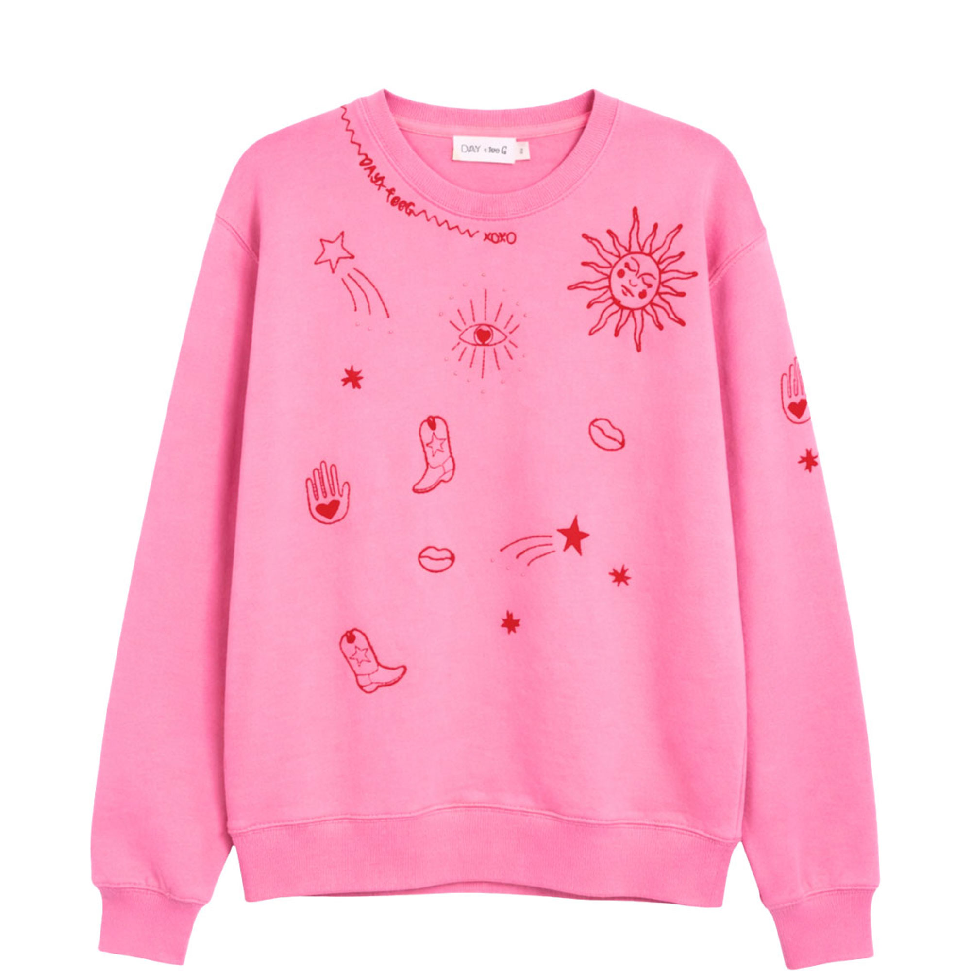 Mystical Embroidery Sweatshirt