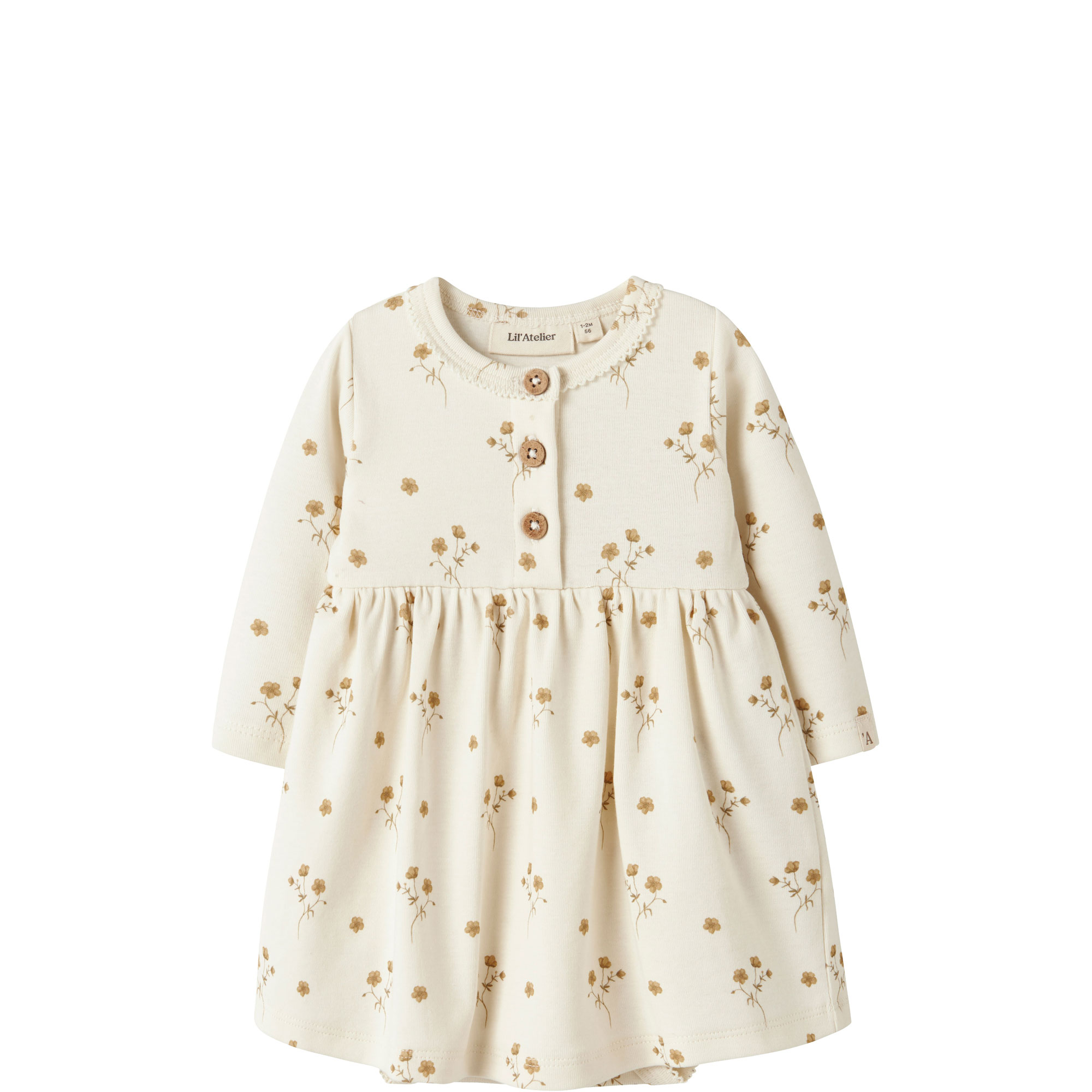 Layo Floral Flared Dress
