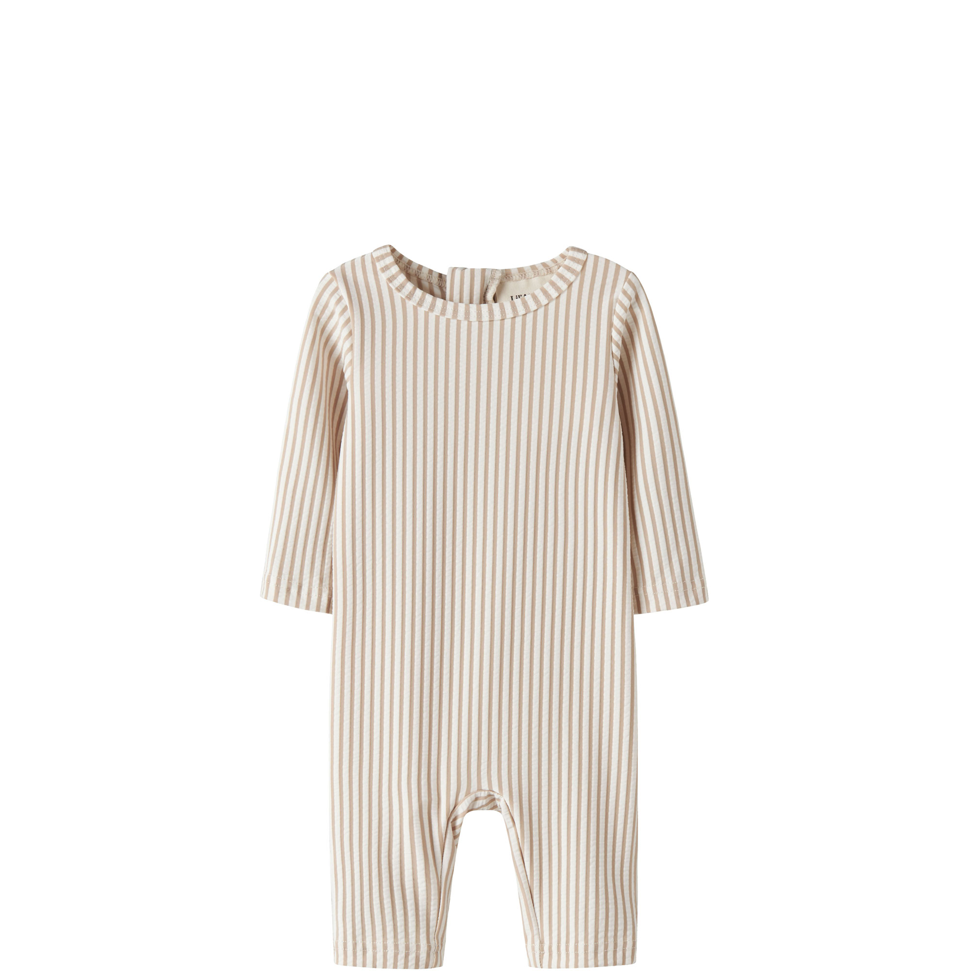 Striped One-Piece Swimsuit