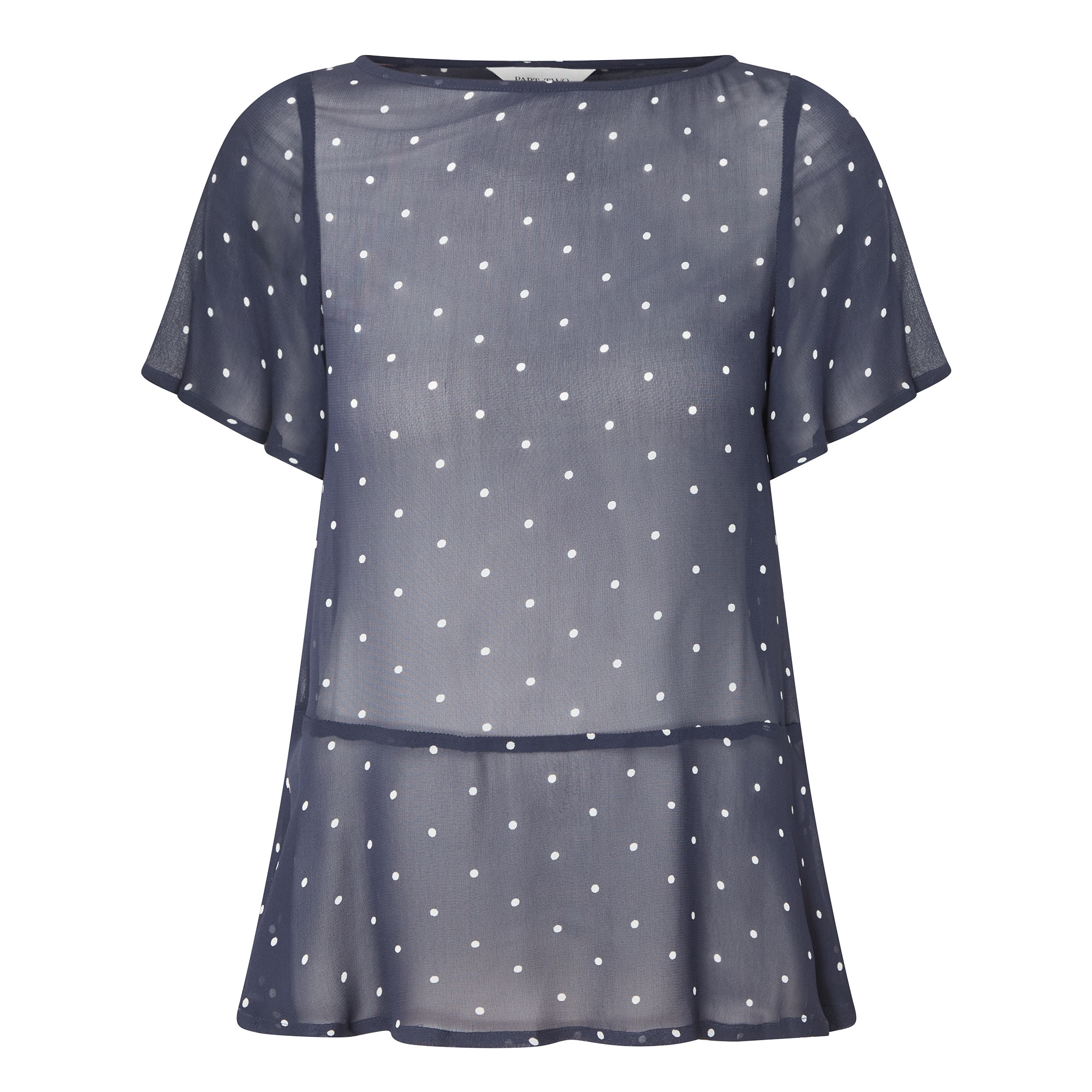 Part Two - Laja Bluse - Blouses & Shirts - Damen - Blau - L - Bild 3