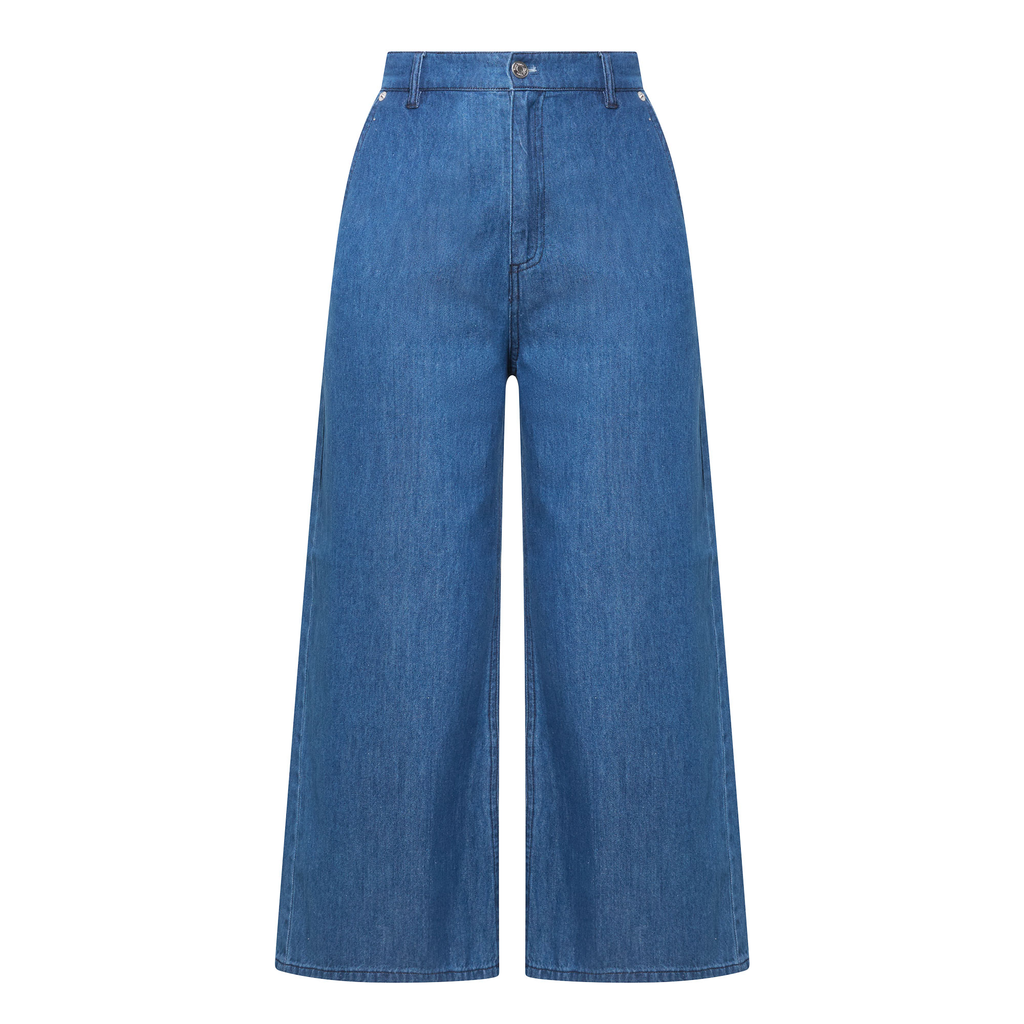 Part Two Safin Cropped Wide Leg Trousers