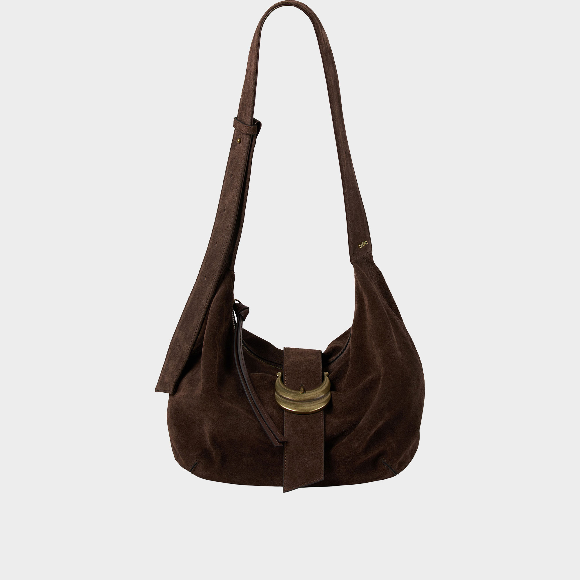 Youyou Suede Hobo Bag
